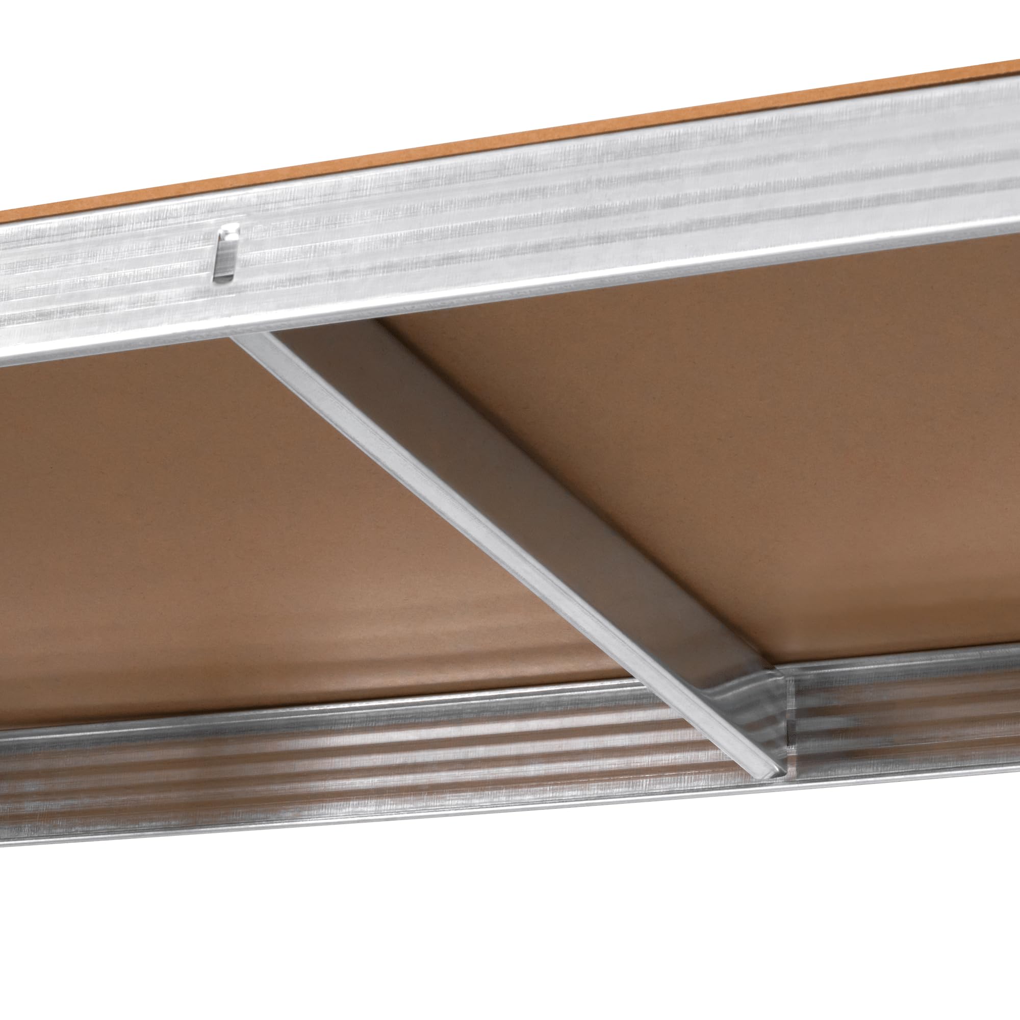 Rebel Electro Regał Metalowy Magazynowy 205x120x45 Srebrny RB-1253
