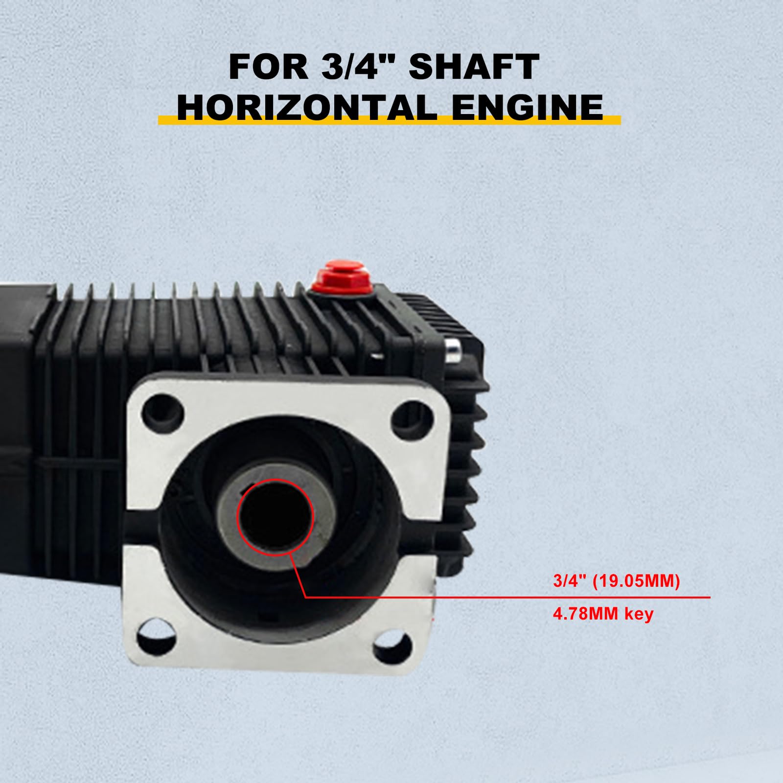 3000 PSI Pressure Washer Pump - Triplex Pump Replacement For 5.5HP-7HP Power Washers