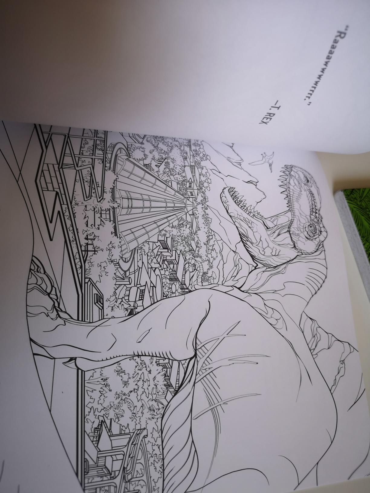 Jurassic World Adult Coloring Book : NBC Universal, Bolson, Chris ...