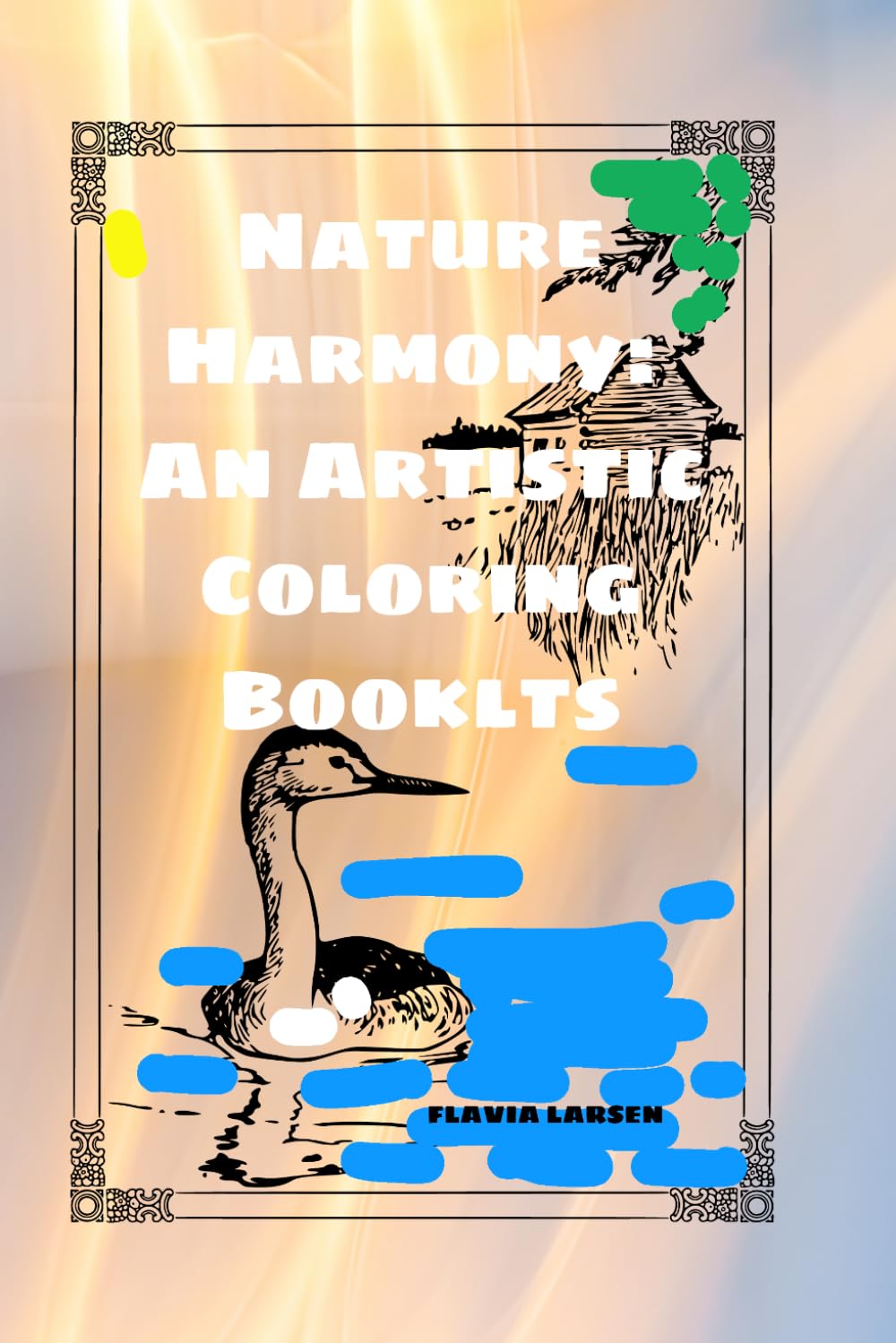 Nature Harmony: An Artistic Coloring Book (Nature Escape: A Relaxing Coloring Book for Adults)