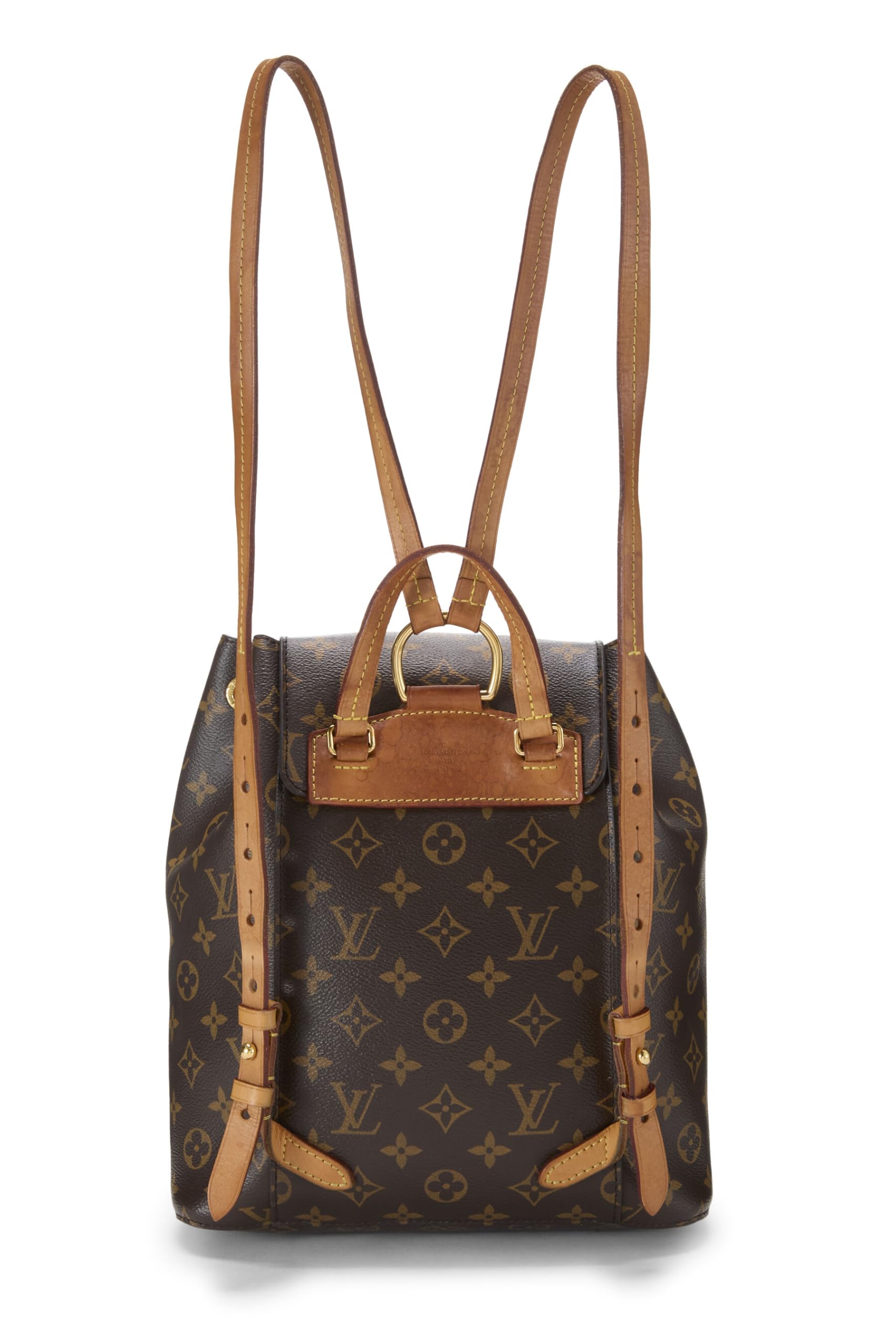 Louis Vuitton, Pre-Loved Monogram Canvas Montsouris MM NM, Brown