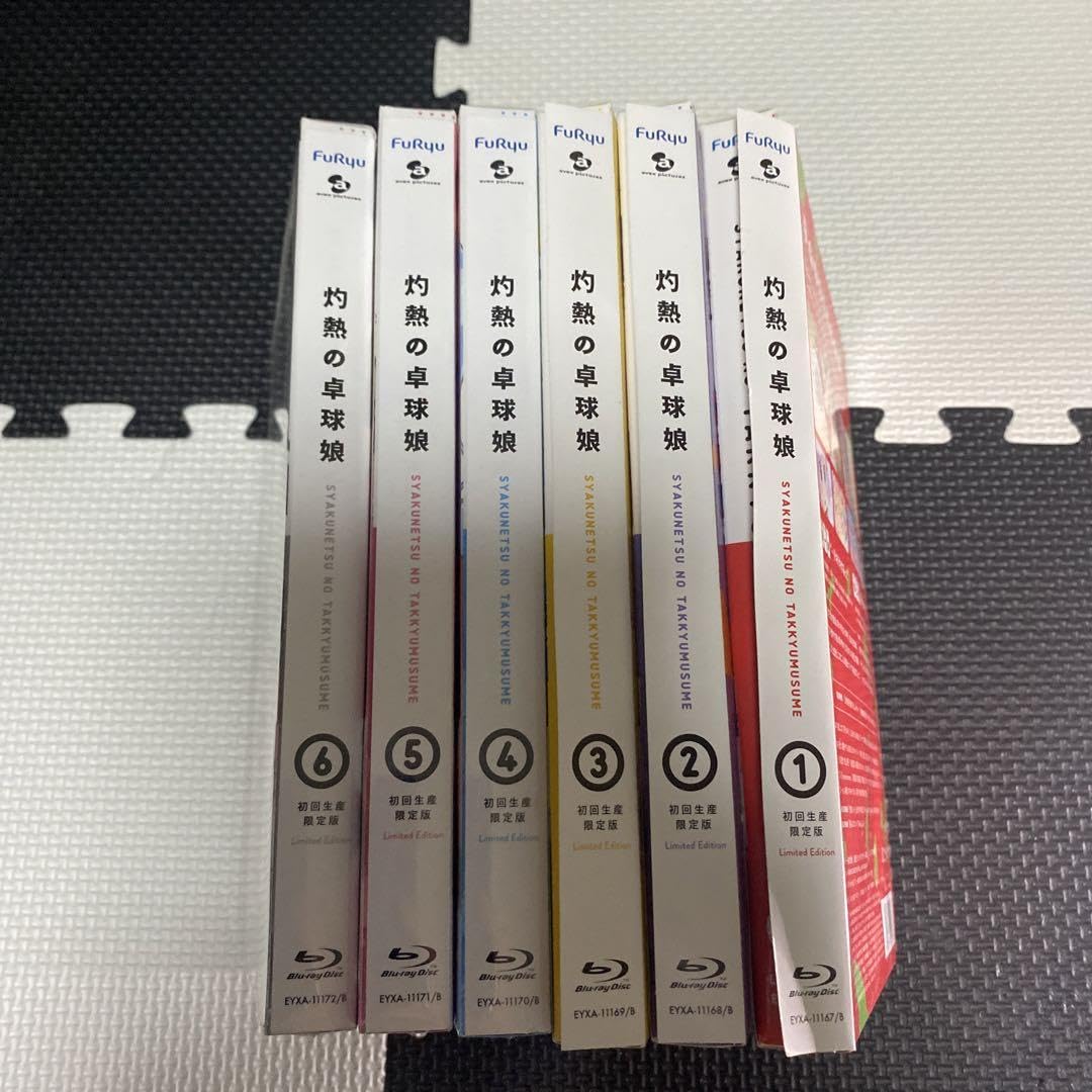 灼熱の卓球娘 Blu-ray セット 灼熱の卓球娘〈初回生産限定版〉 Blu-ray BOX 灼熱の卓球娘 Blu-