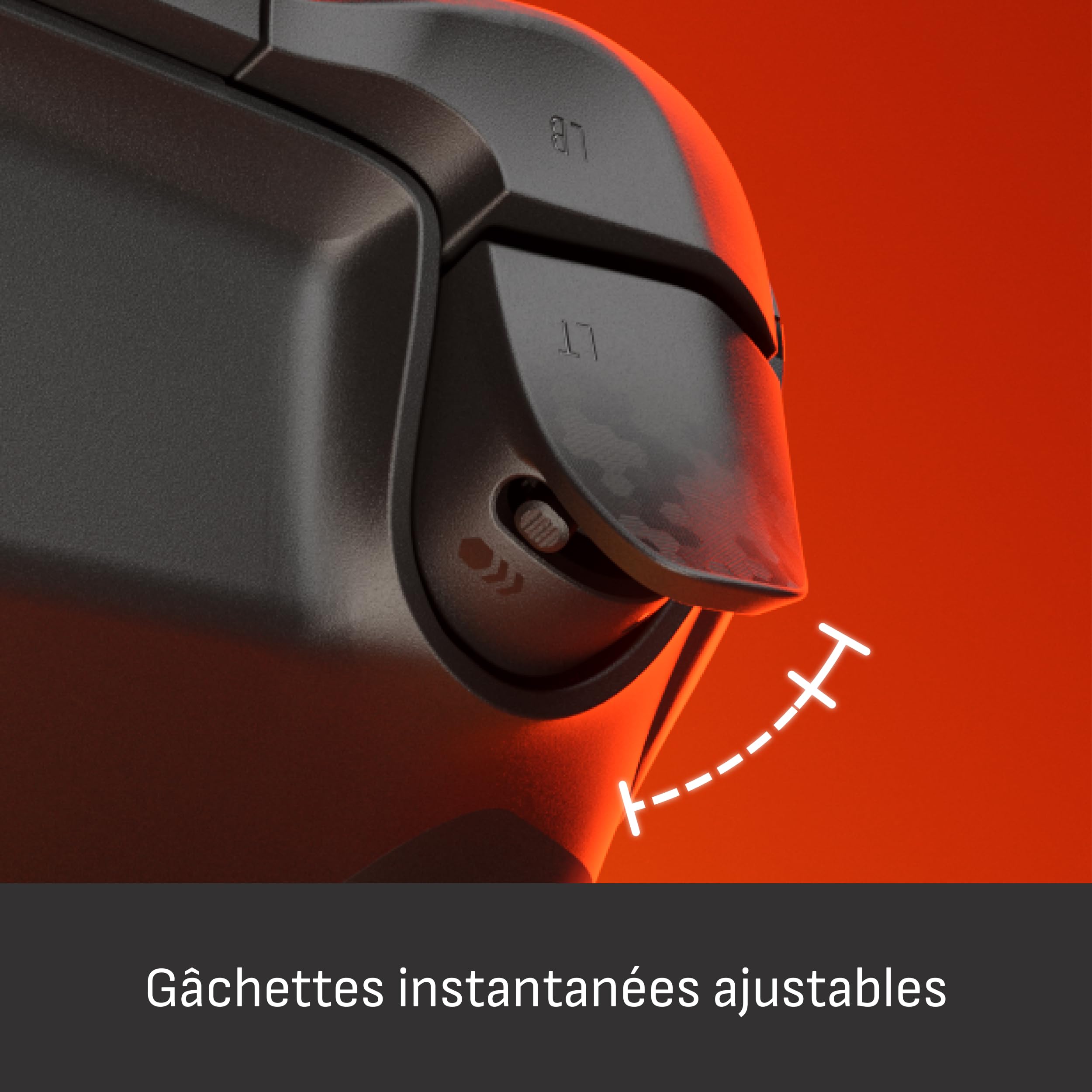 SCUF ENVISION PRO Sans Fil V2 (2025) Manette de Jeu, PC Uniquement – Gris | Gris Acier, Manettes Anti-Dérive, Cinq Touches G Reprogrammables, Palettes Arrière Reprogrammables, Gâchettes Instantanées