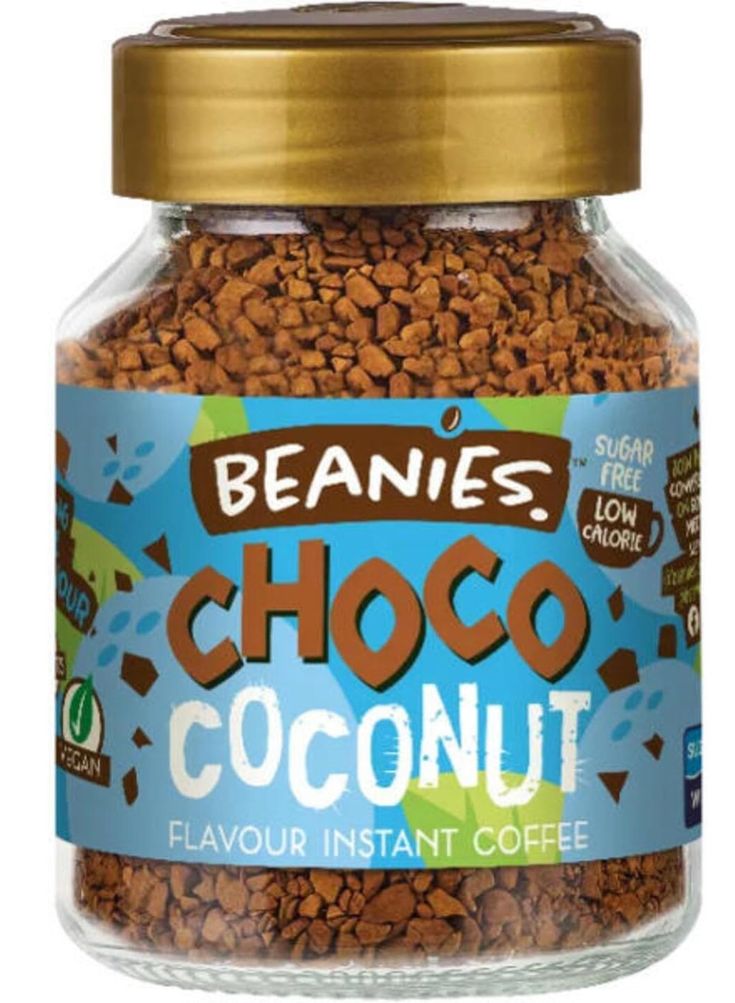 Beanies Choco Coconut Flavour Instant Coffee, 50g