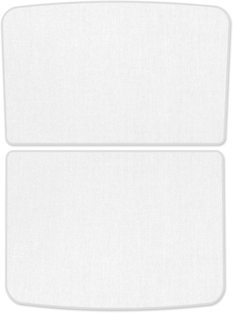 2017-2024 Model Y Sunshade Roof Sunroof Shade Windshield Sunshade, 2pcs Foldable Sunroof Shade Heat Insulation Cover Compatible with Tesla Model Y (2017-2024)