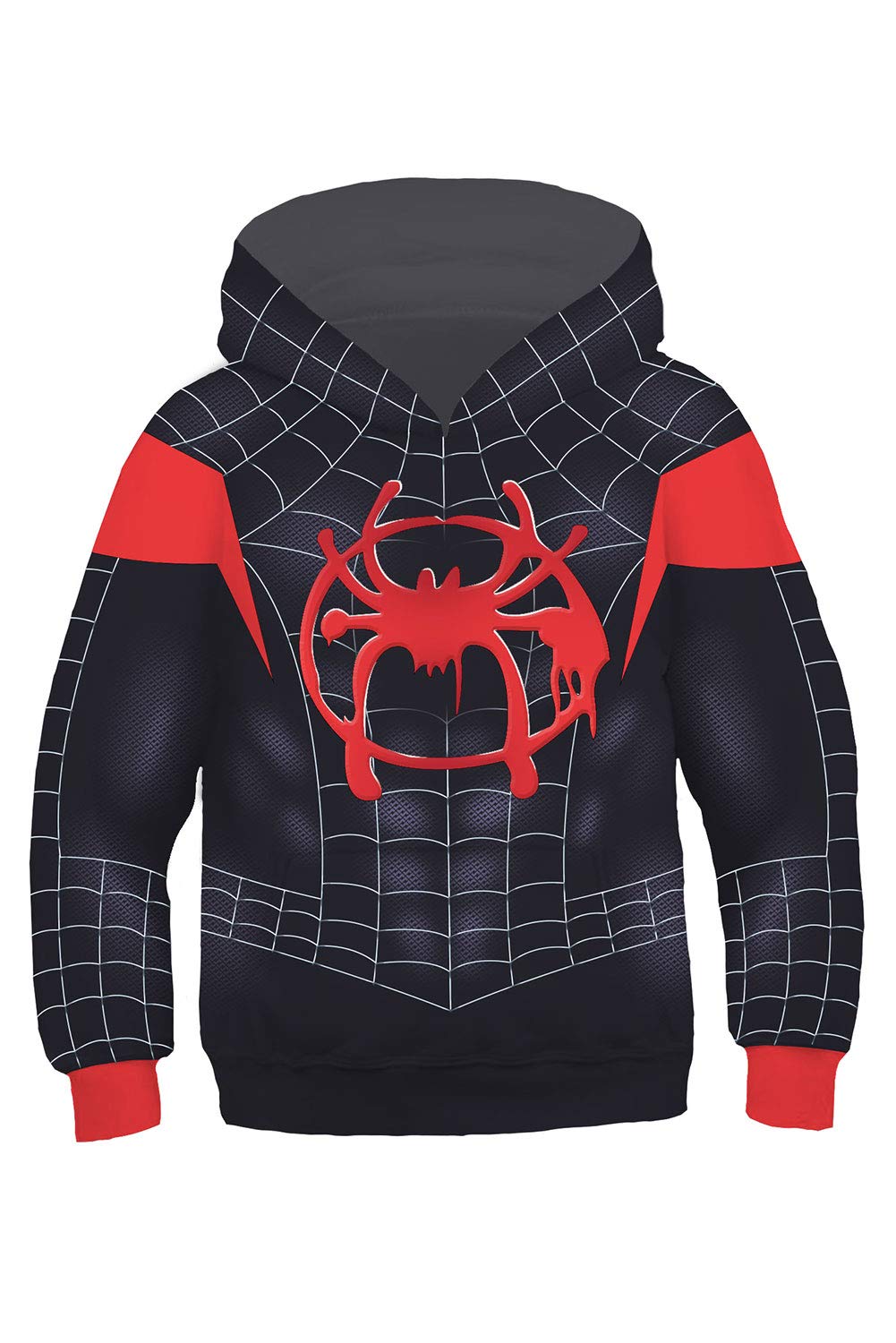 Kids Girls Spider Verse Spider Gwen Hoodie Pullover Sweatshirt