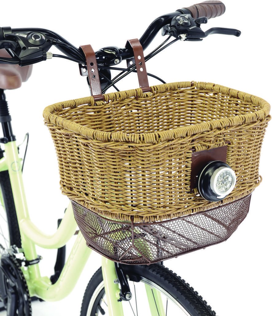Action BASKET AXIOM FRONT CITY WICKER BROWN Amazon Sports Outdoors