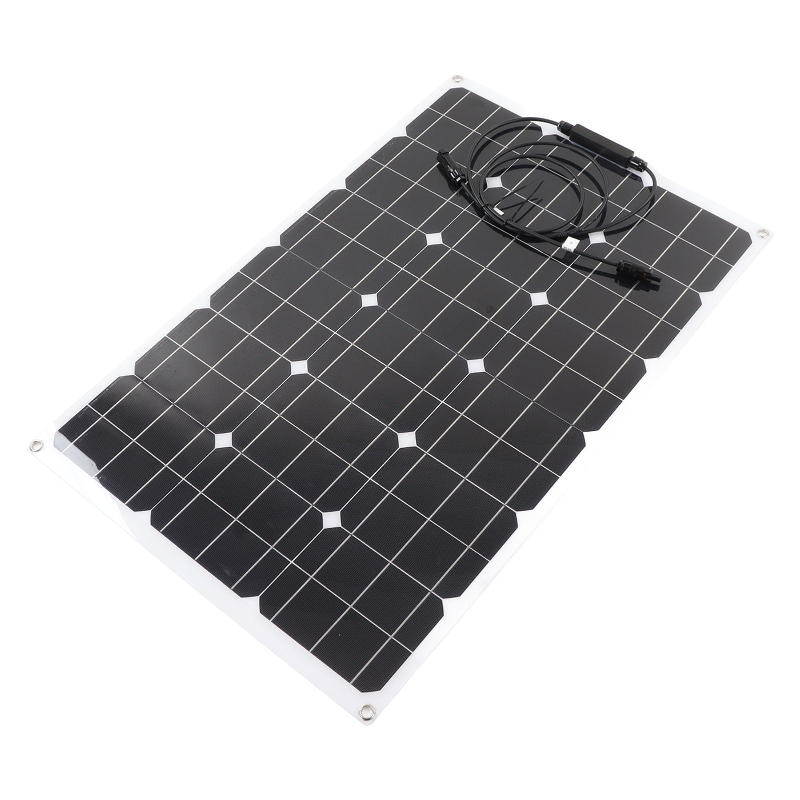 Panel Solar Flexible, Panel de Cargador Solar Monocristalino de