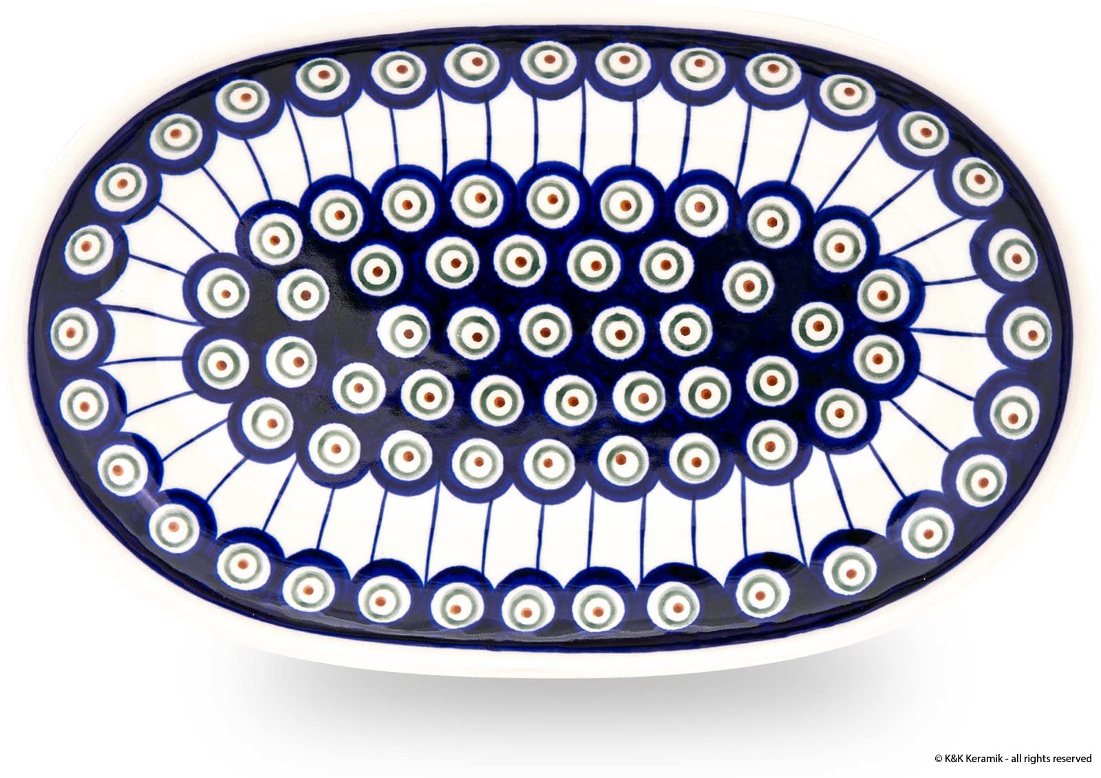 Plat de service anti-débordement Bunzlauer Keramik 27x16 cm résistant four