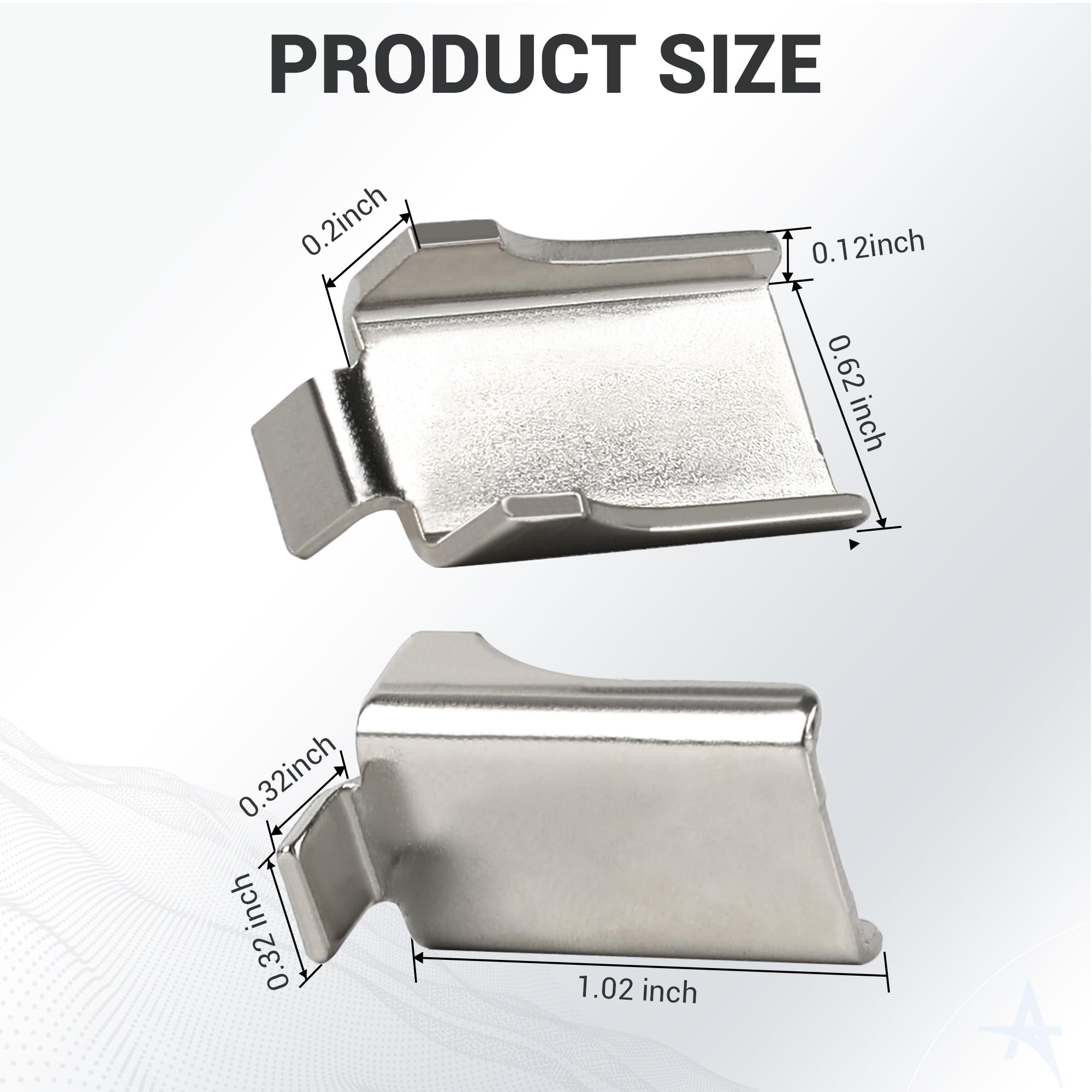 Metal Shelf Clips - Stabilize Your Shelves -5