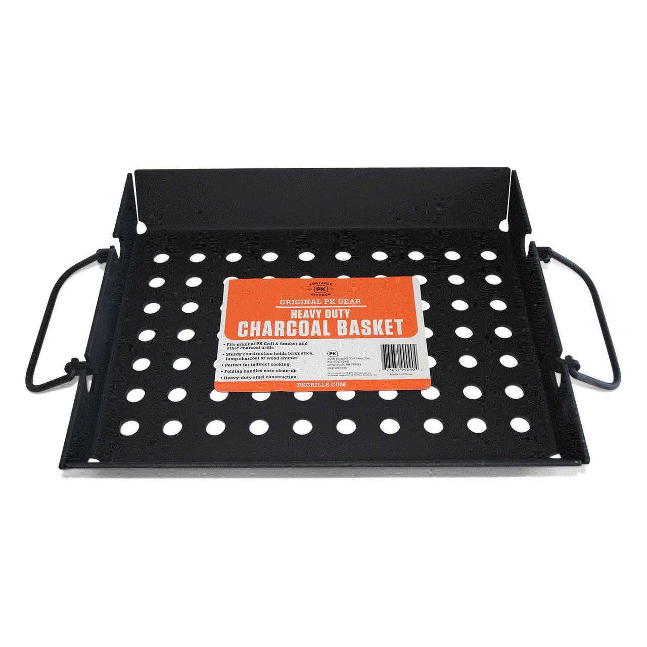 PK Grills Charcoal Basket Tray for Barbecue, BBQ Grill Accessories, Fits PK Original and other Charcoal Grills, PK99090