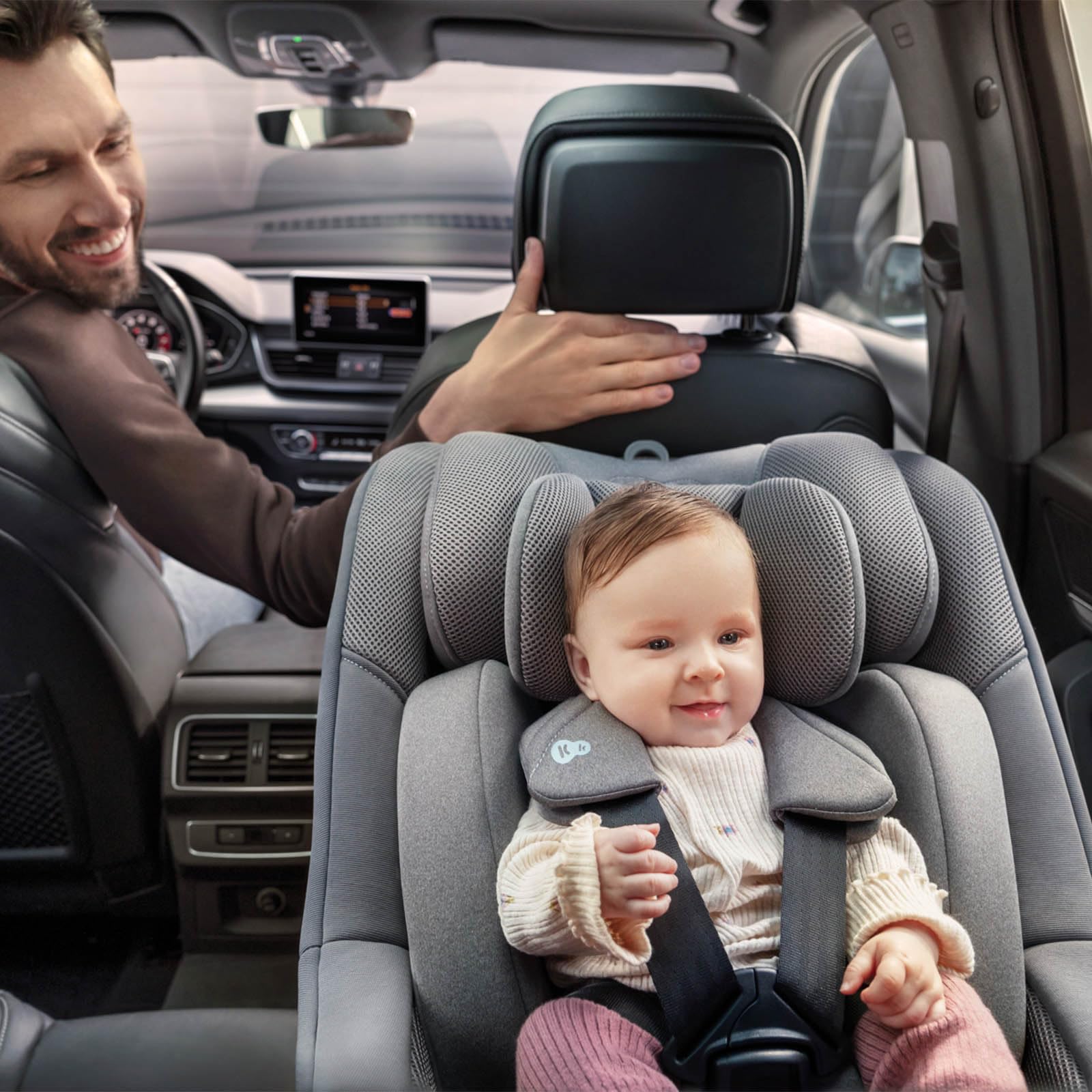 Kinderkraft I-GUARD I-SIZE Siège enfant Gris