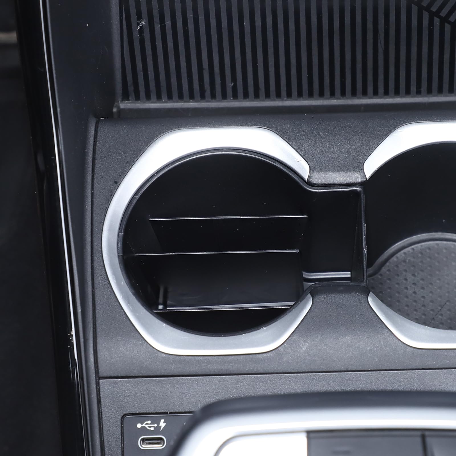 Scatola portaoggetti a compartimento per console centrale per auto, compatibile con X1 U11 2023-2024 accessori auto