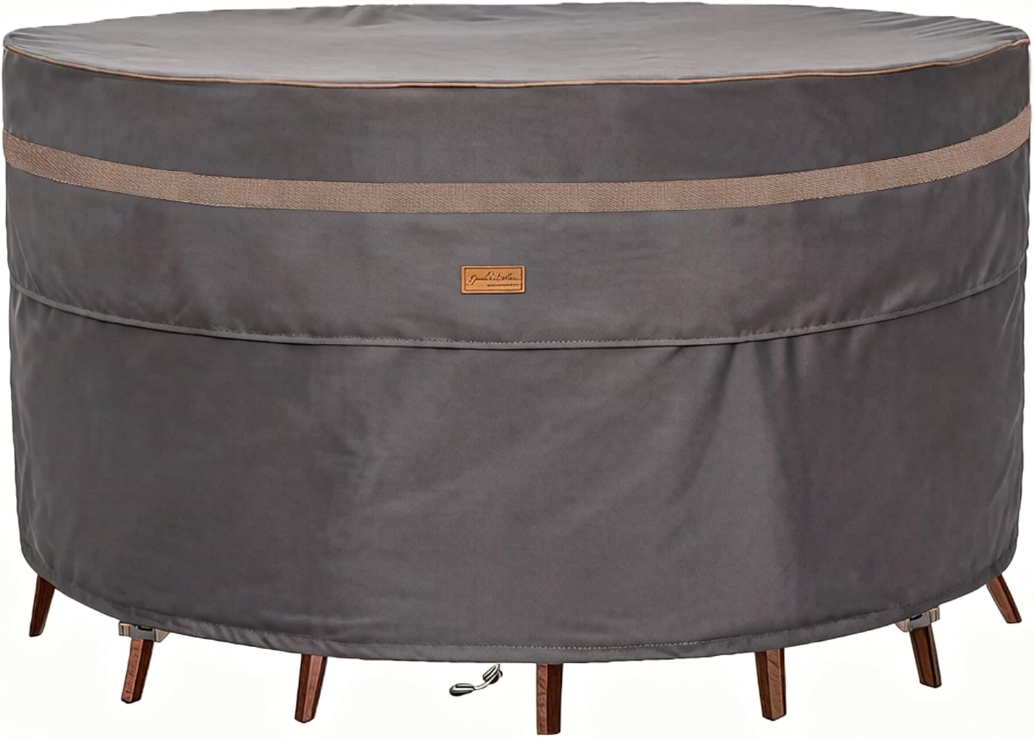 Round Patio Table Cover Outdoor Furniture Waterproof 84" Dia