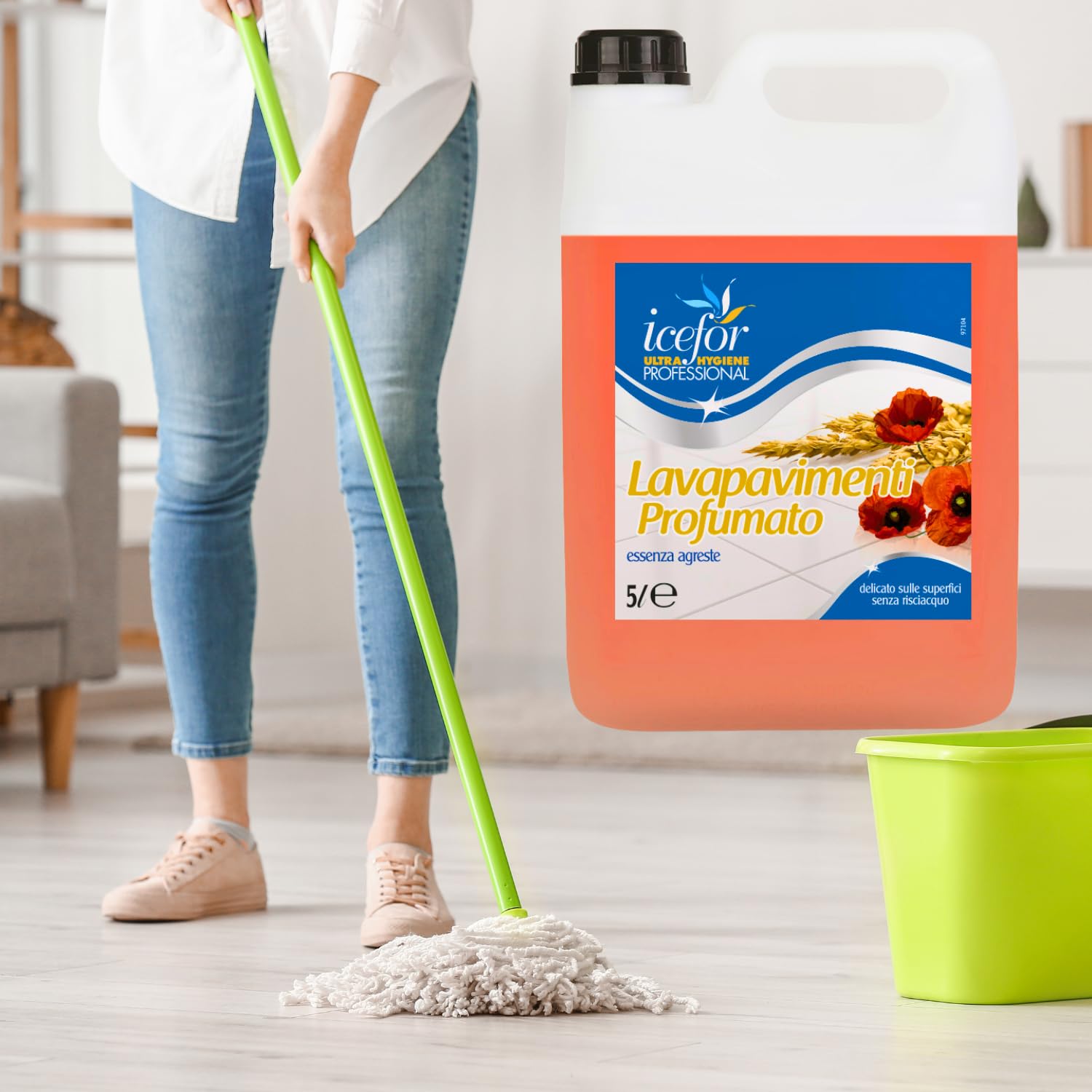 Lavapavimenti Profumato Essenza Agreste 5L – Freschezza Naturale – Variazioni 4/8 Pezzi (4)