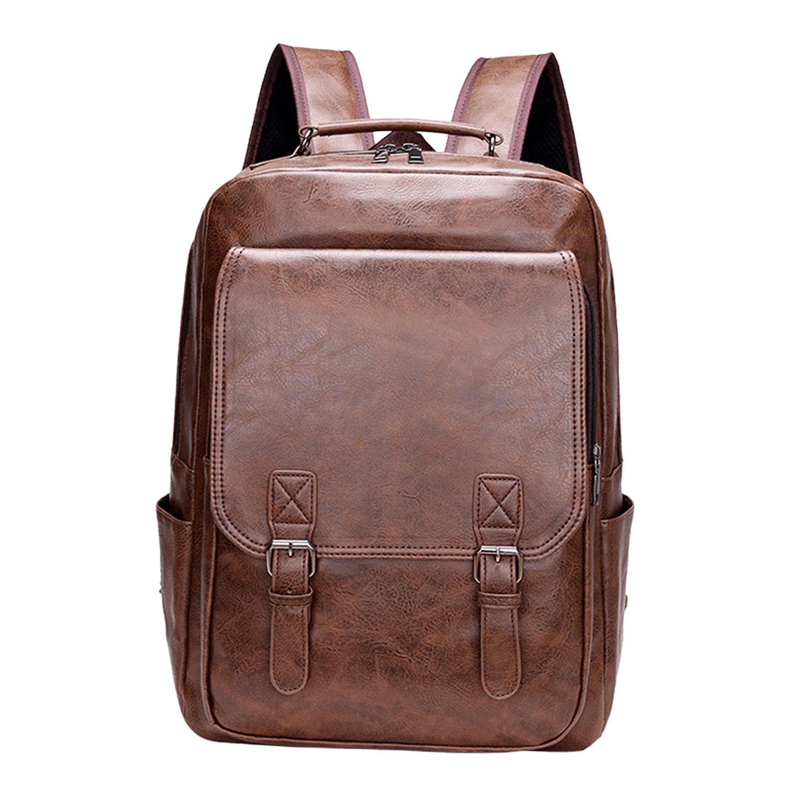 Men Backpack Trendy Portable Daypack for Outdoor Activities Climbing Camping Dark Brown | Clothing, Shoes & Accessories | Mens Accessories | Backpacks, Bags & Briefcases-image-13