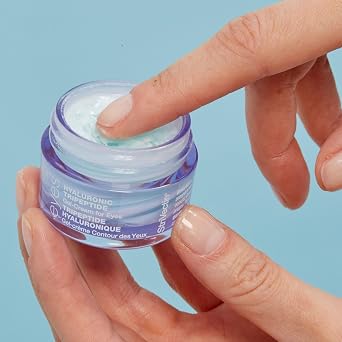 StriVectin Hyaluronic Bundle, Multi Action Hydration Multiplier Serum, Advanced Acids Hyaluronic Tripeptide Gel Cream for Eyes, Advanced Acids Hyaluronic Omega Moisture Lip Mask