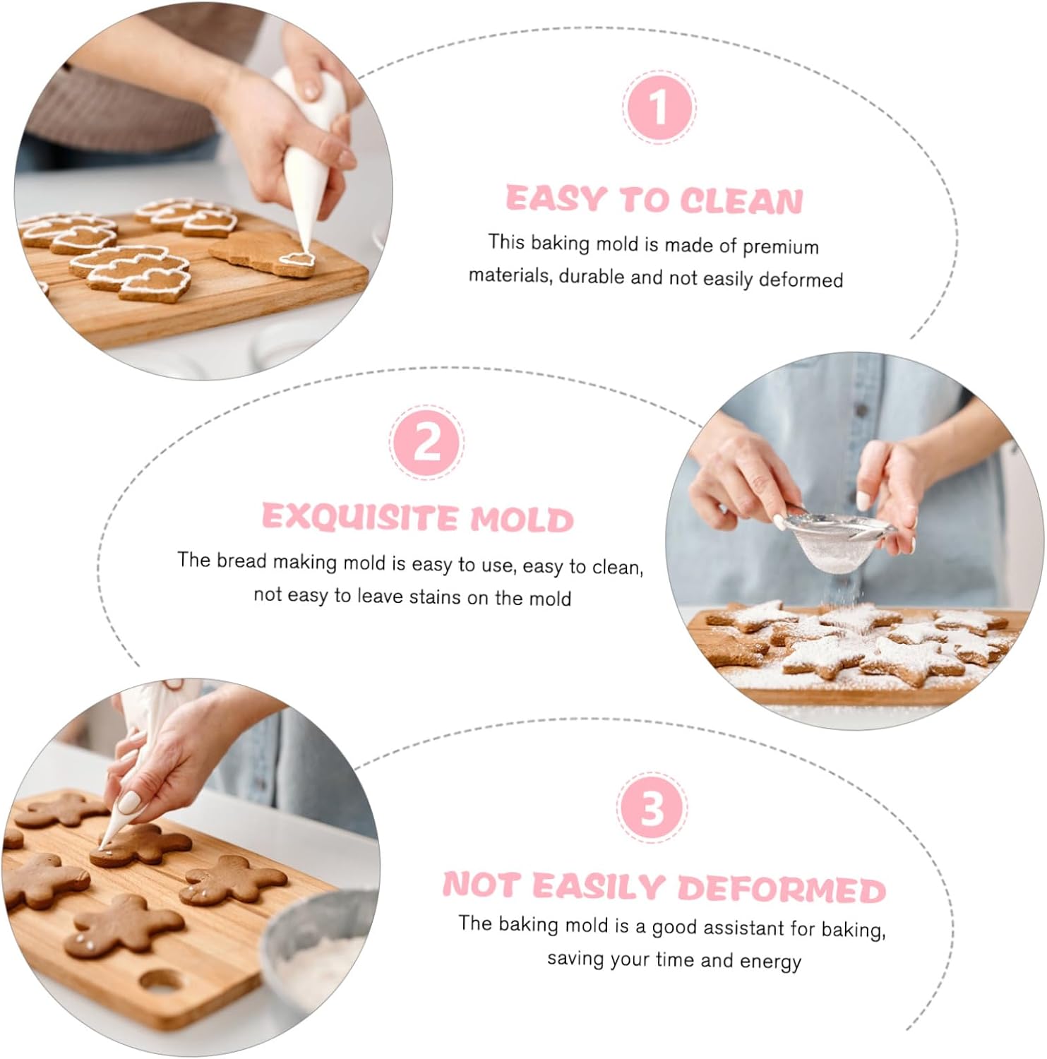 Cat Shaped Toast Mold for Baking DIY Cat Bread Baking Tool Non-Stick Cake Mold for Toast Bread and Cake Making for Home Bakers