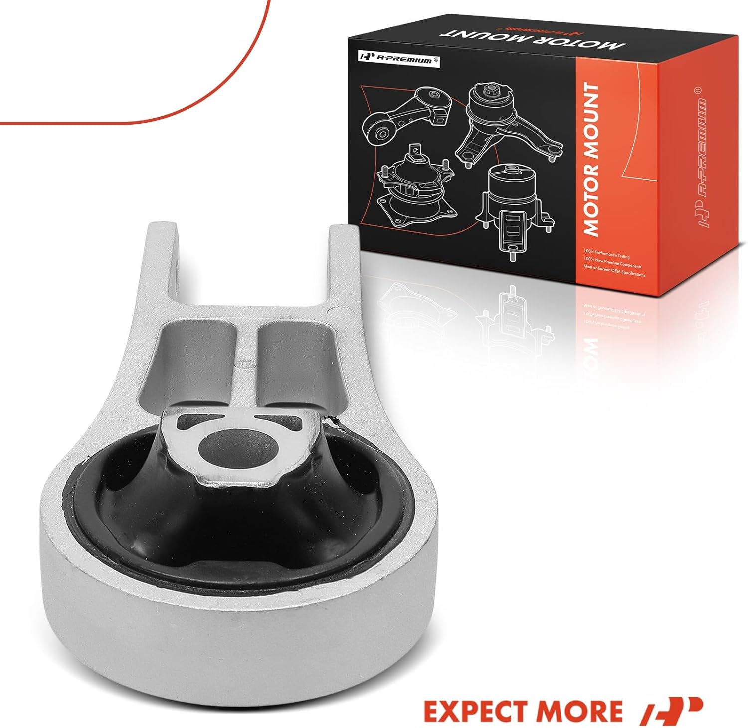 A-Premium Rear Engine Motor Mount Compatible with Jeep KL Series Cherokee 2014-2018 3.2L & Chrysler 200 2015-2017 3.6L