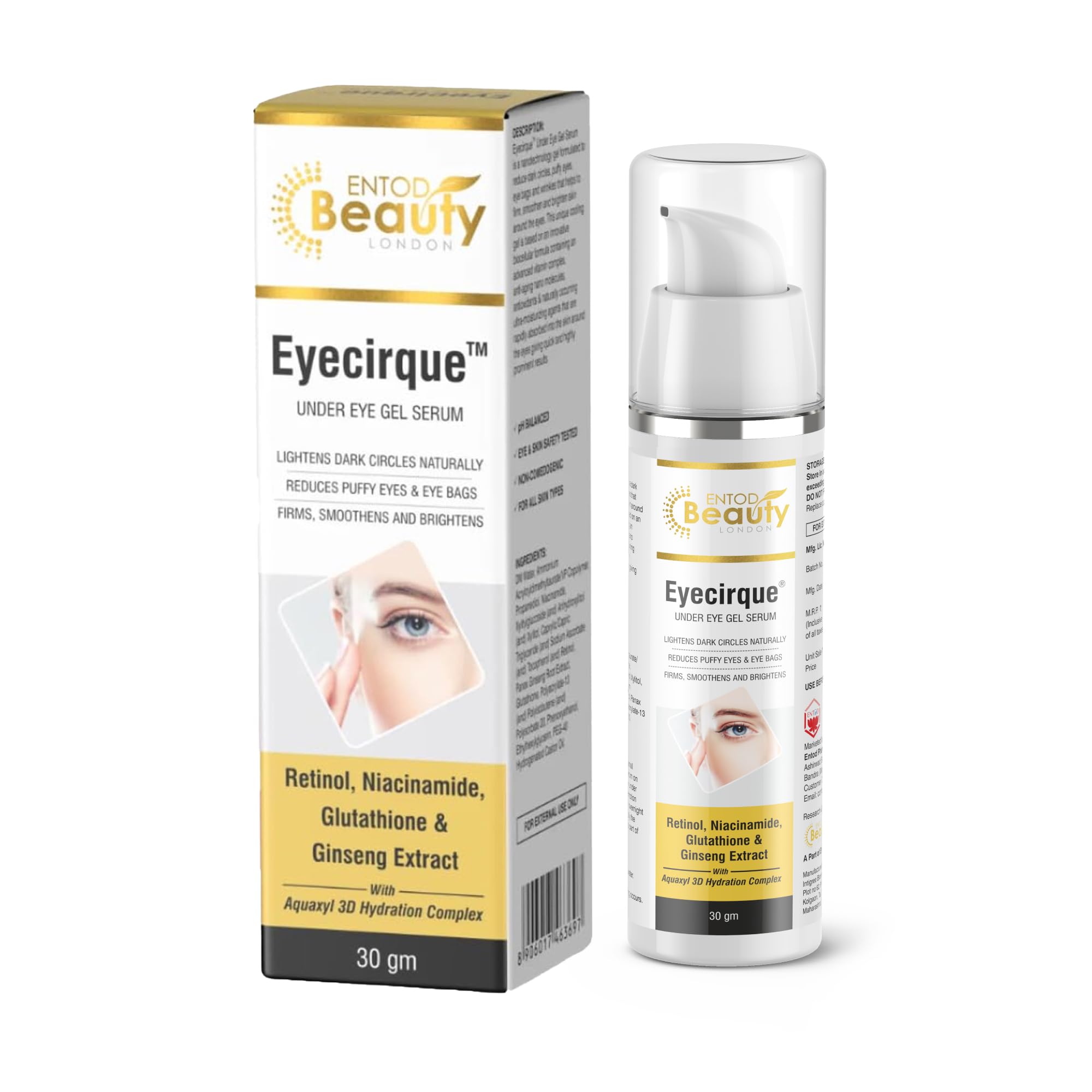 Eyecirque Under EYE Gel Serum - (30g) Mono pack-picture-52
