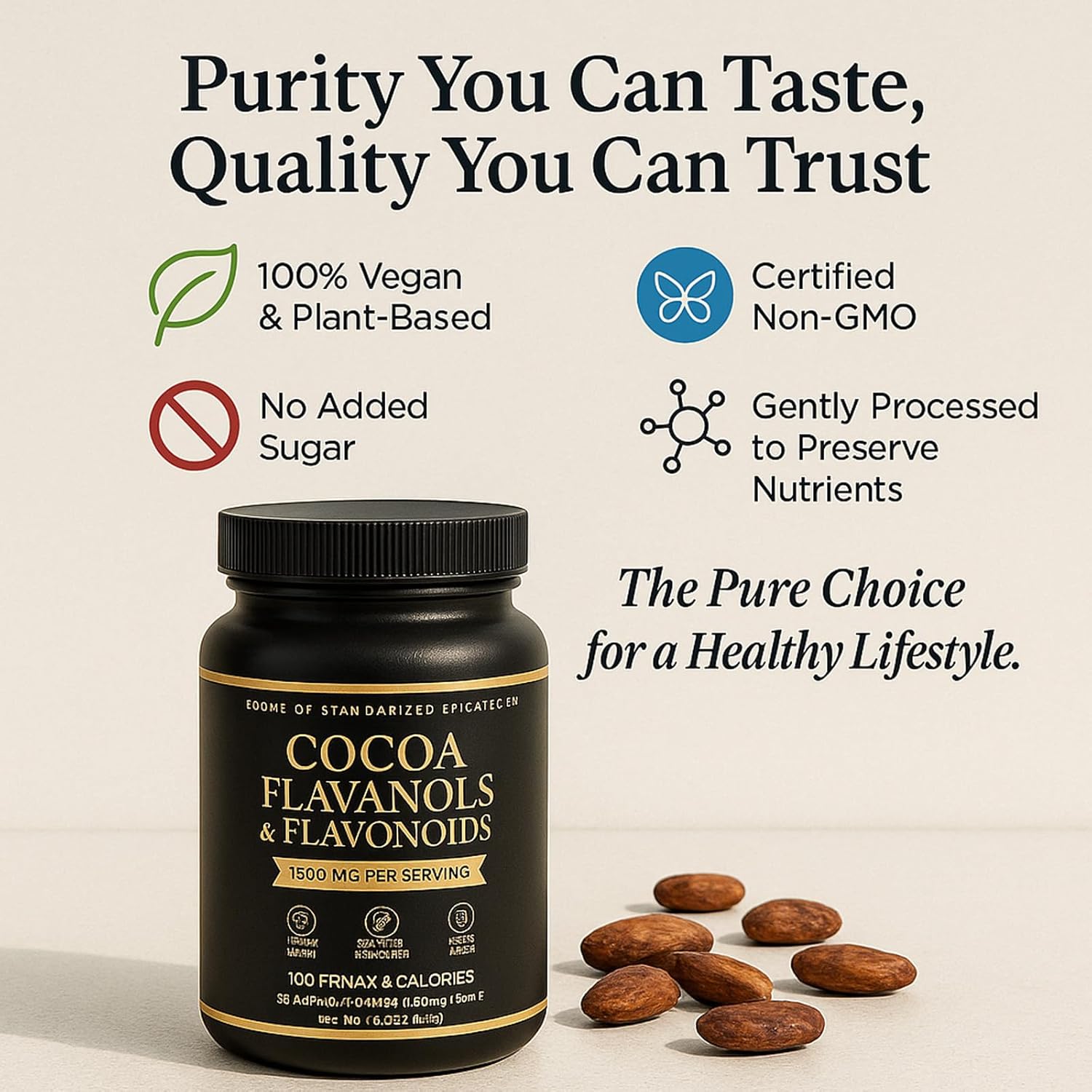 High Flavanol Cocoa Powder – Premium Cocoa Flavanols, Flavonoids &