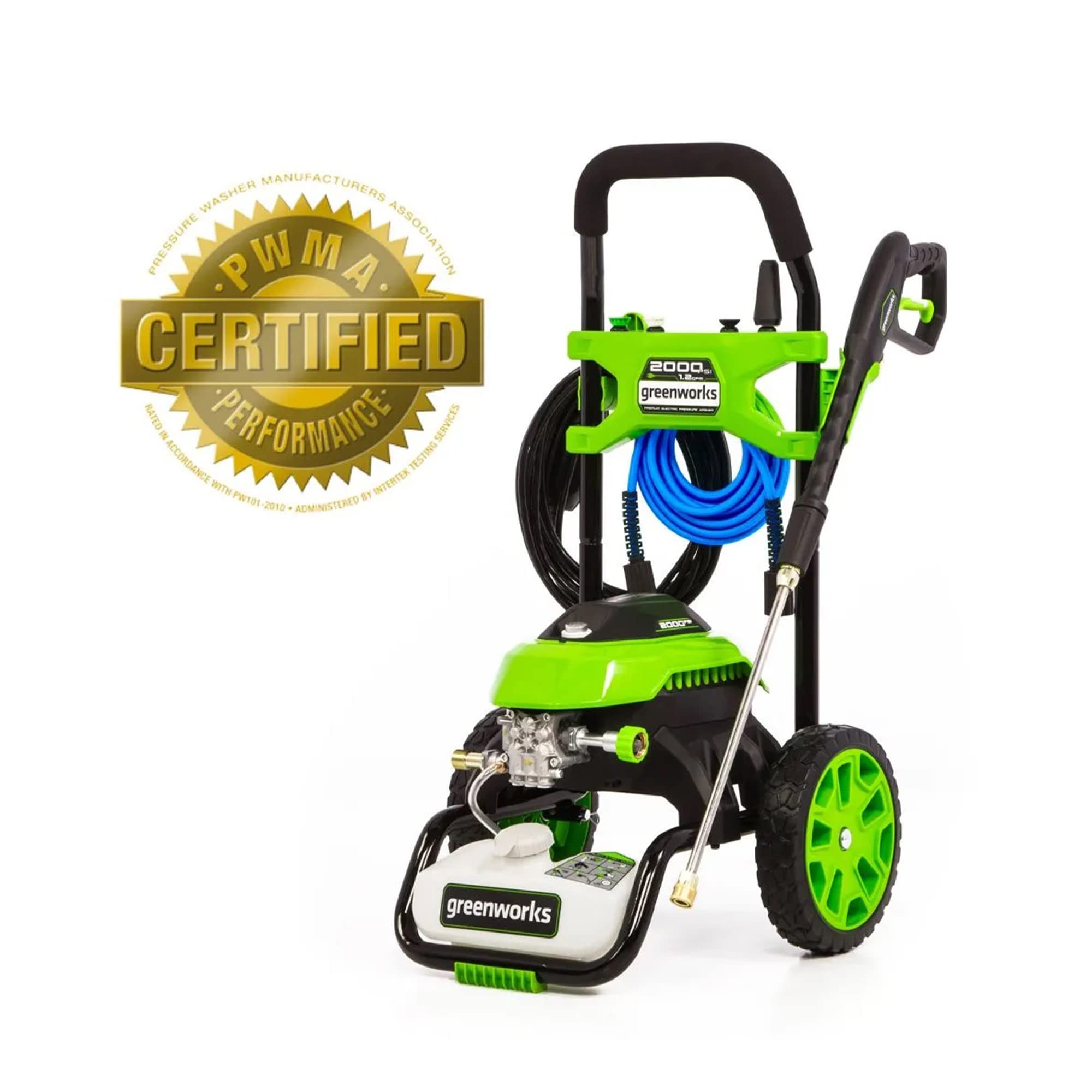 GreenWorks 2000 PSI 1.2 GPM 14 Amp 
