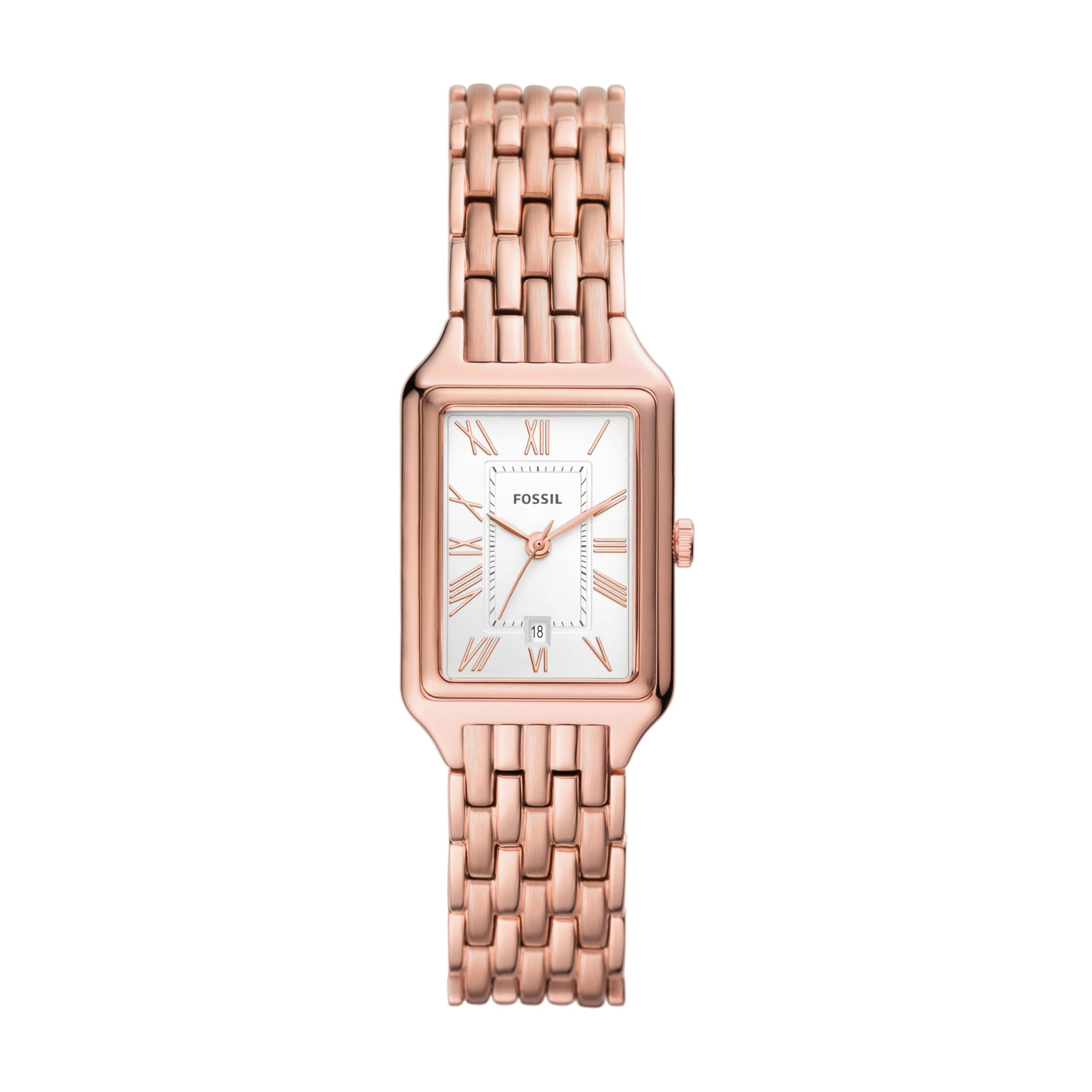 Fossil Raquel Analog White Dial Womens Watch-Es5271 - Stainless Steel (B0BQ34TRDX) Amazon Price History, Amazon Price Tracker