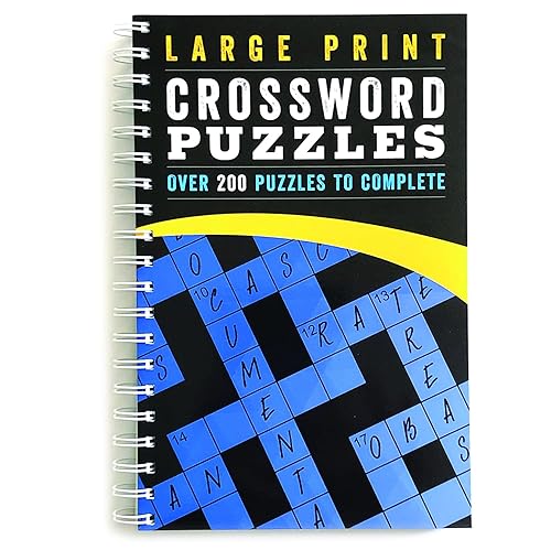 Large Print Crossword Puzzles: Over 200 Puzzles to Complete (Brain Busters)