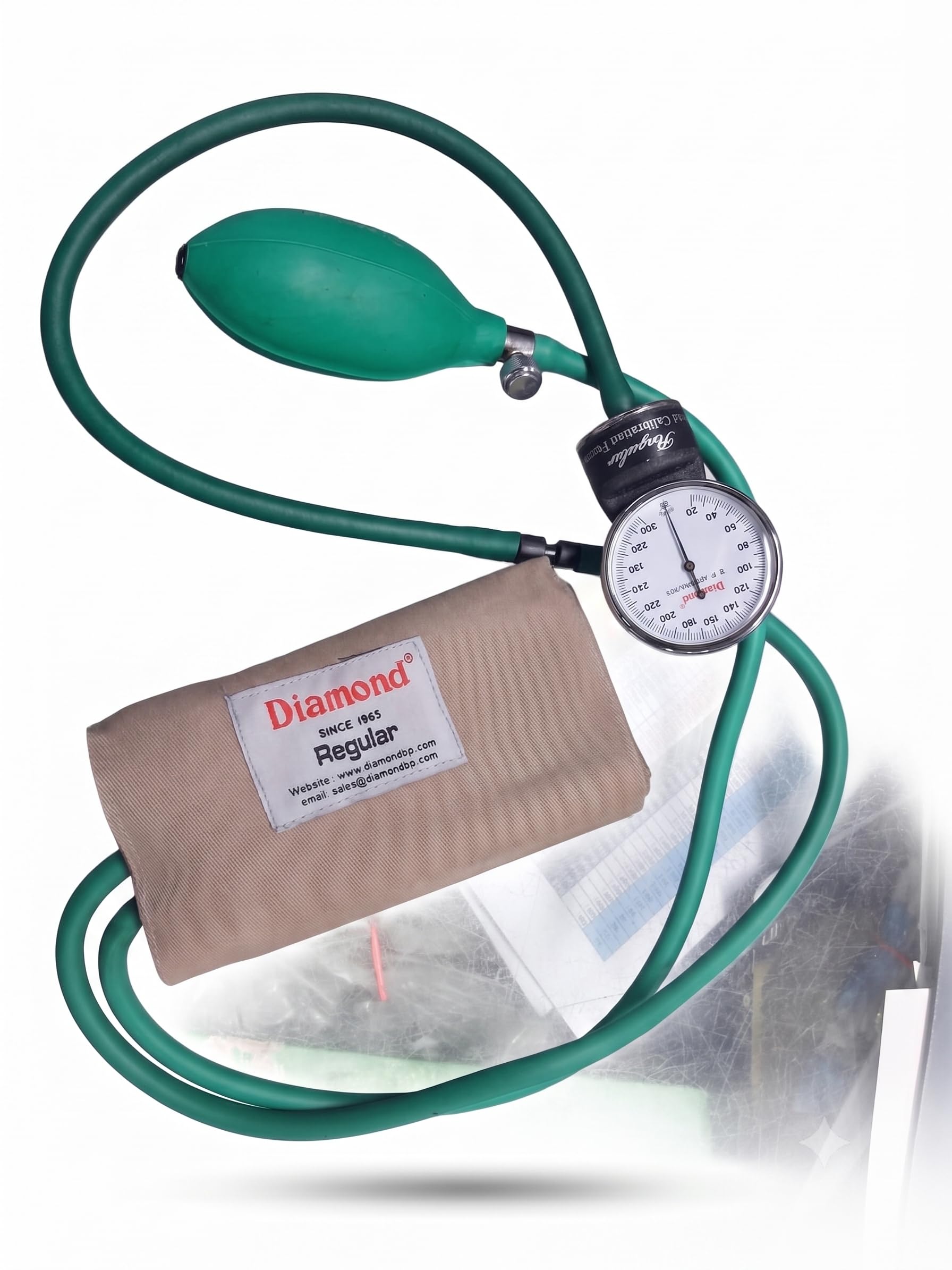 Diamond Dial Deluxe Blood Pressure Monitor (BPDL 270) – Manual Aneroid Sphygmomanometer with Field Calibration Feature, Durable Metal Casing, Accurate Upper Arm BP Gauge for Home & Clinical Use-picture-35