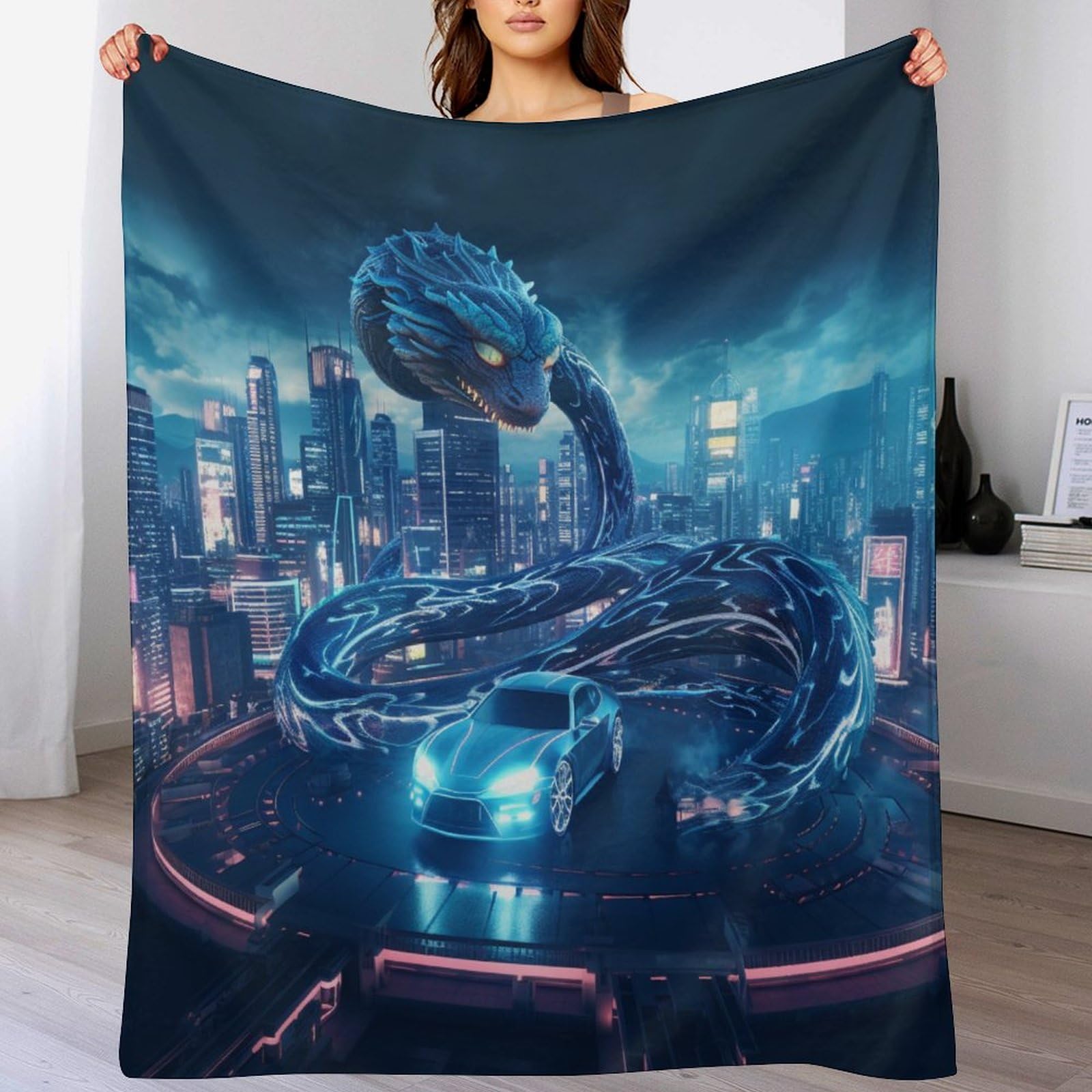 Couverture canapé chaude en flannel polaire douce et douillette pour lit et salon