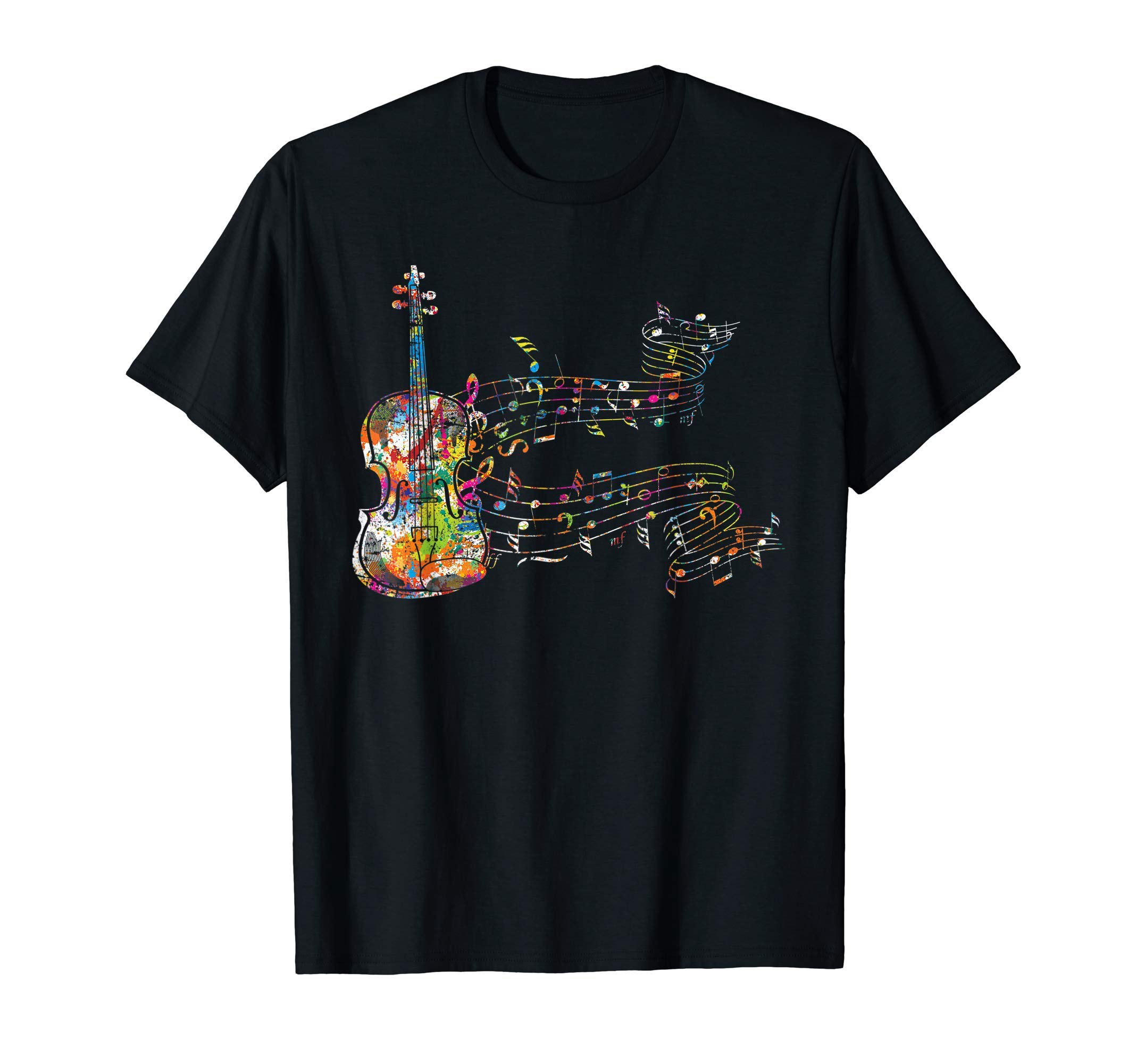 Musical Instrument Cellist Gift CelloClassical Music Instrument Gift Idea Music Notes Cello T-Shirt