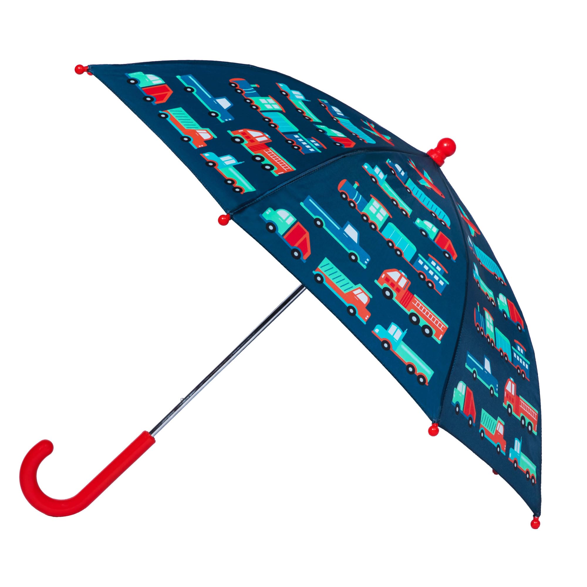 Wildkin Kids Umbrella – Rainproof Canopy, Curved Handle, Easy Hanging Design