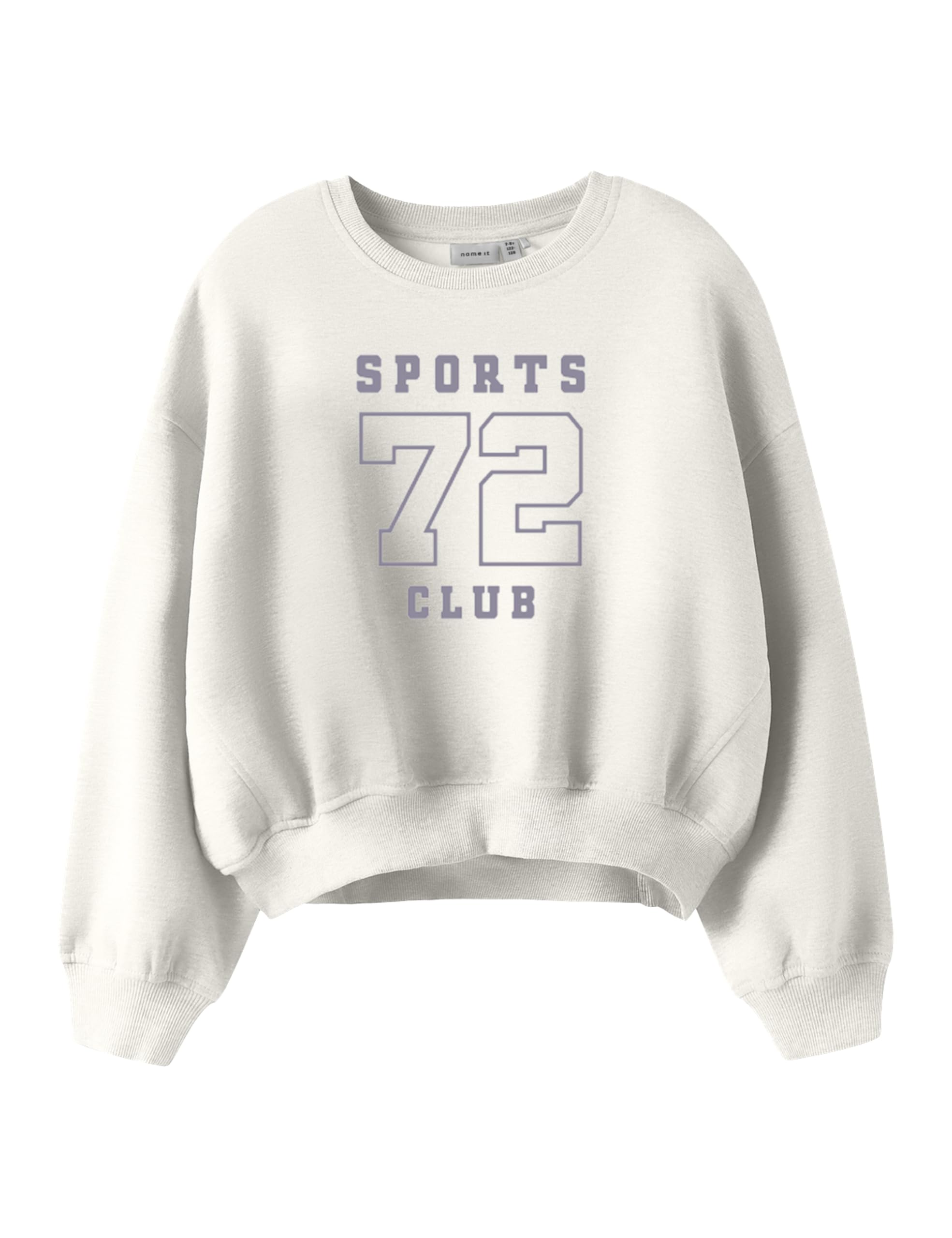 NAME IT Mädchen Nkftaya Ls RLX Short Sweat Bru Box