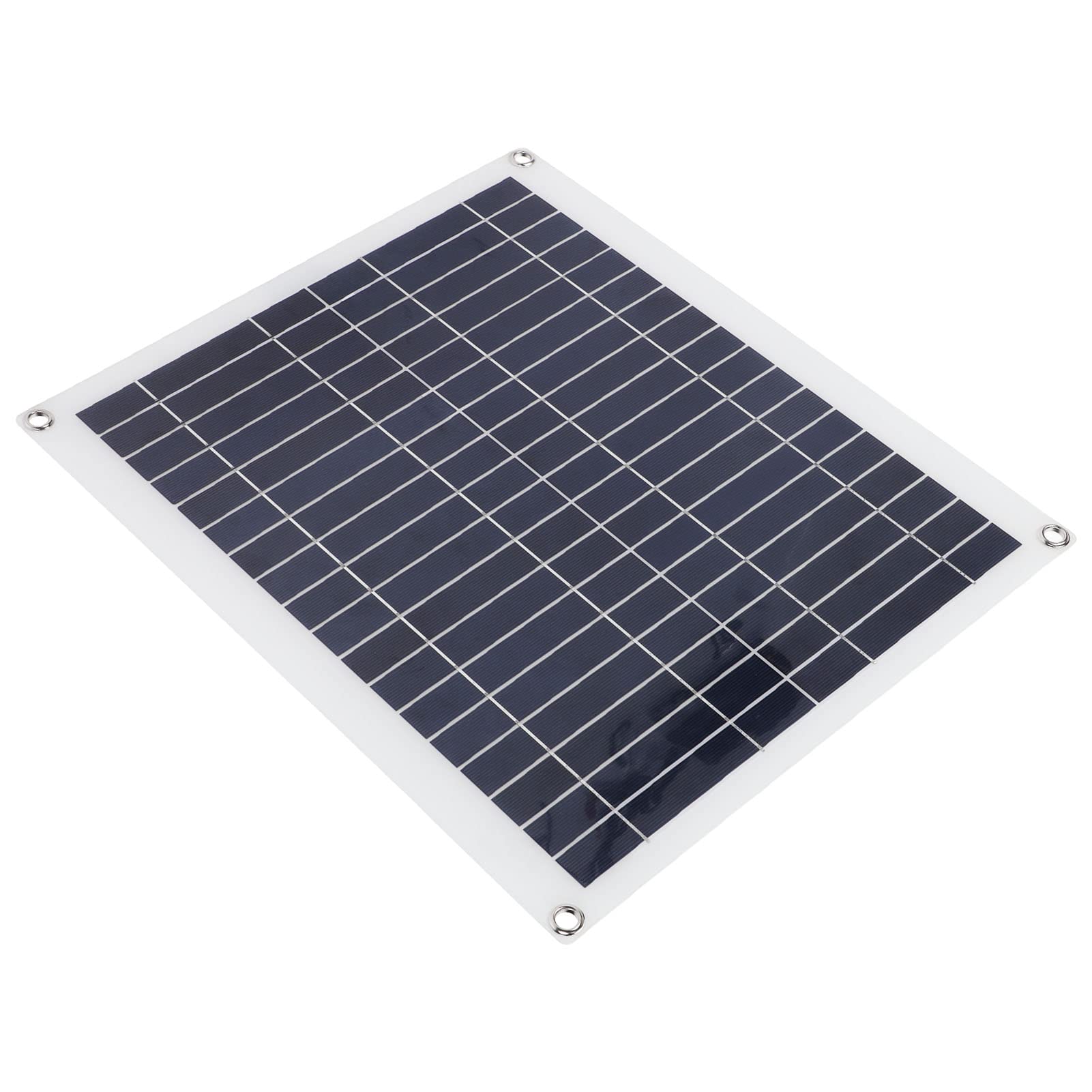 Pssopp Kit Pannello Solare 20W 100W Caricatore Solare Pieghevole con Display LCD Controller 100A Doppio USB, per Ricarica Telefono Barca Auto Esterna
