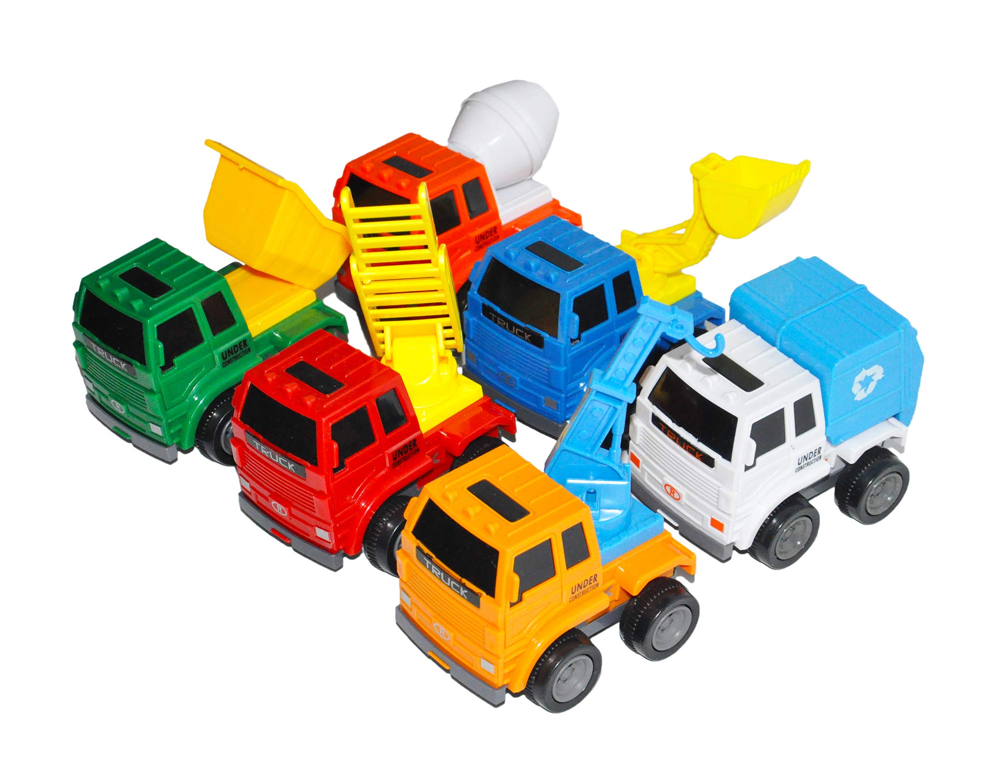 Buy Knocbel Friction Powered Push/ Pull Back & Go Play Construction