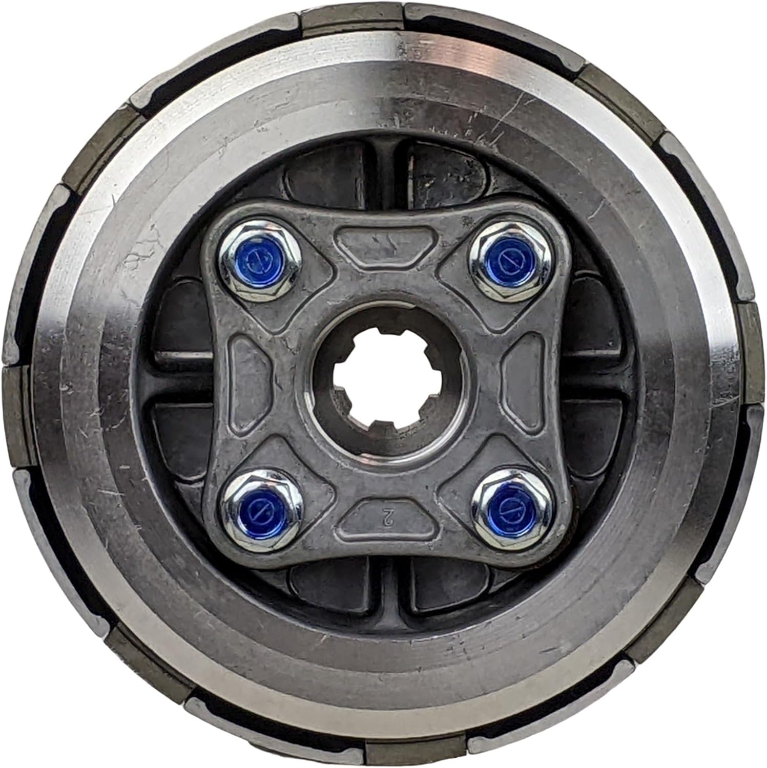 RedCap 6 Teeth Lifan Manual Clutch Assembly for YX 140cc 150cc 160cc 4 Stroke Manual Engine Pit Pro Bike Trail Dirt Bike Thumpstar Quad Bike ATV Dune Buggies