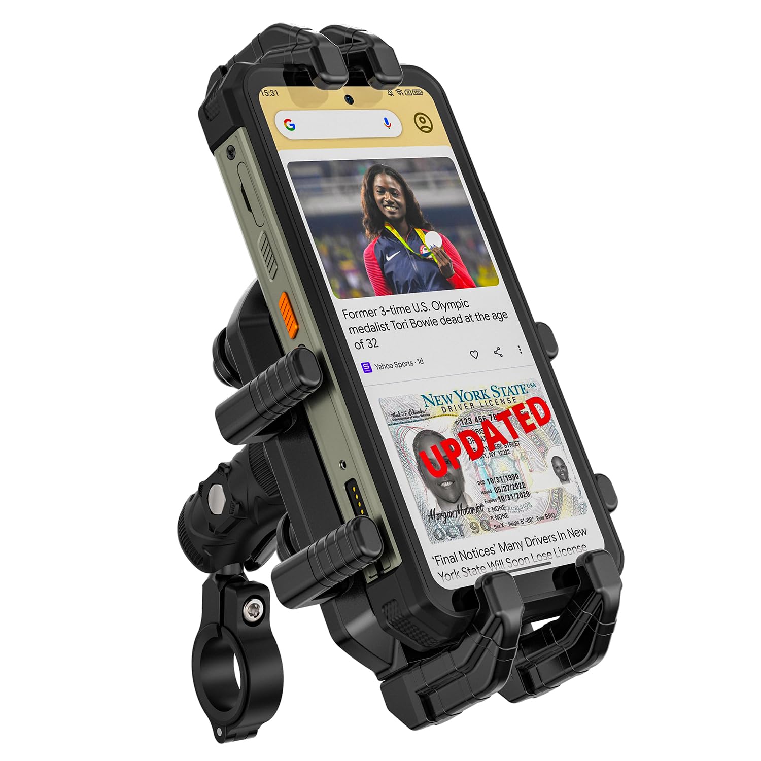 Ulefone Armor Mount Pro AM02 Universal Lenker Telefon Halter Armor 27T Pro/27 Pro/27T/27/Armor 26 Ultra/25T Pro/25T/Armor 24/Armor 23 Ultra/Armor 22