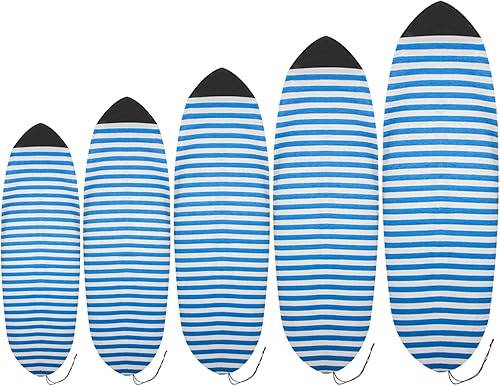 Vista 9 de UCEDER Funda de calcetín para tabla de surf, bolsa elástica ligera para protección solar, funda plegable para calcetines de tabla de surf, perfecta