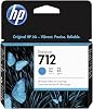 HP 712 Cyan 29ml Genuine Ink Cartridge 3ED67A for DesignJet T650 T630 T230 T210 & Studio Plotter Printers