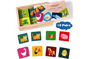 Atoylink Memory Match Game for Kids 3 and Up: Fun and Educational...