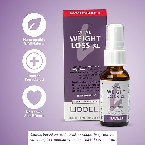 Miniatura 5 de VITL Weight Loss XL Liddell Homeopático líquido 1 oz
