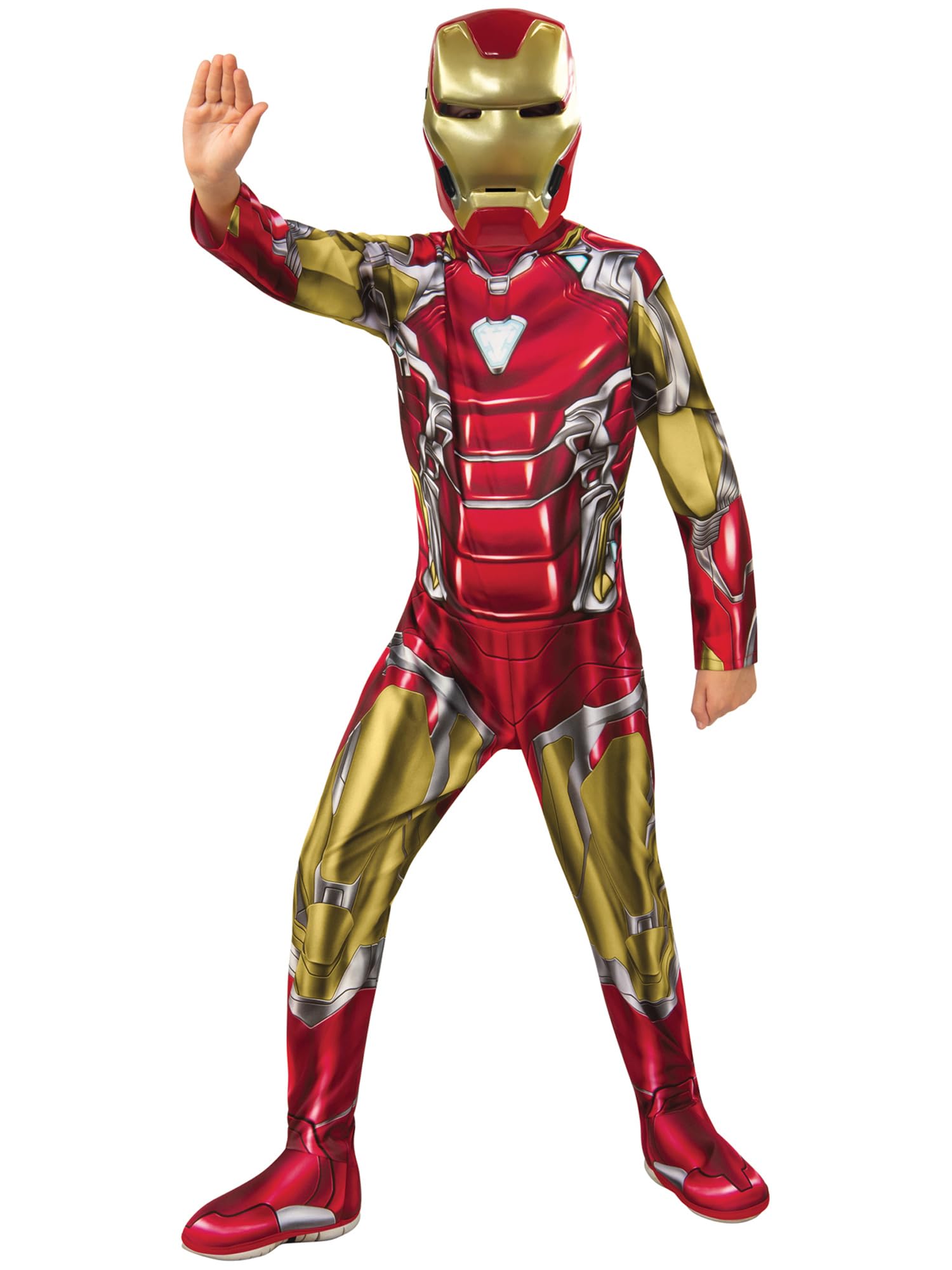 Rubies Marvel Avengers: Endgame Childs Iron Man Costume & Mask, Medium (700649_M),As Shown