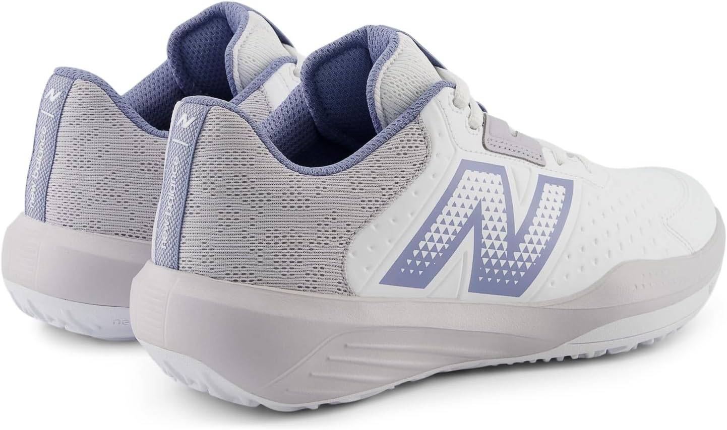 【新品タグ付き】ニューバランス　テニス　テニスシューズ　26 ホワイト Amazon | [ニューバランス] テニスシューズ 696 v6 O レディース