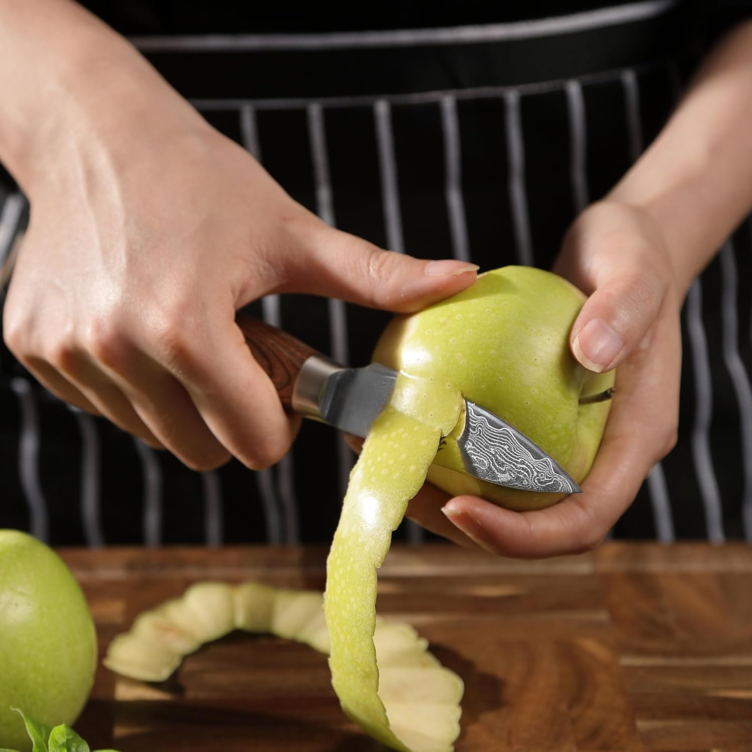 Wakoli EDIB Pro 6-Piece Damascus Knife Set – Professional Chef Knives Set with VG10 Core Blades, 67-Layer Damascus Steel and Ergonomic Pakkawood Handles – Premium Kitchen Knives in Elegant Gift Box - Image 8