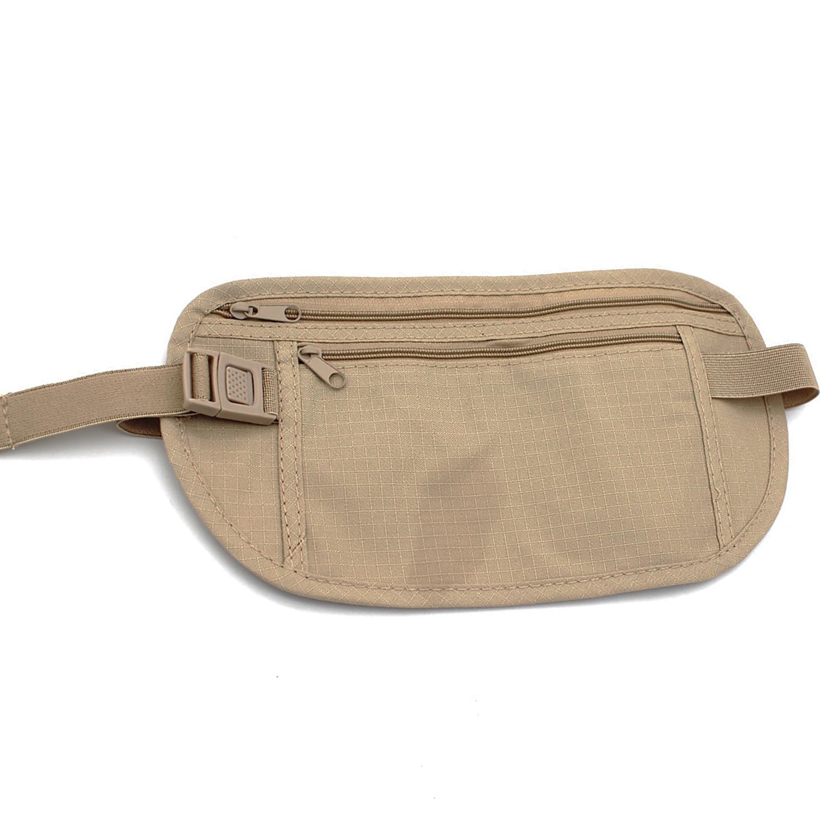 Money Belt, Travel Pouch, Money Belt for Travel, Slim Moneys Pouch Under Clothes, Moneys Bag with Zipper for Cash, Passport Holder