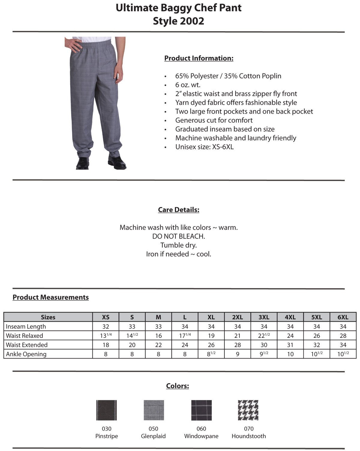 Chef Uniform Set - Chef Coat and Pants (Large, Black Coat/Black Pants)
