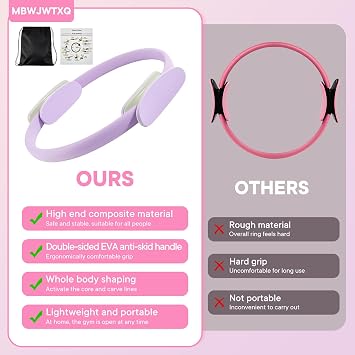 Pilates Ring (Purple)