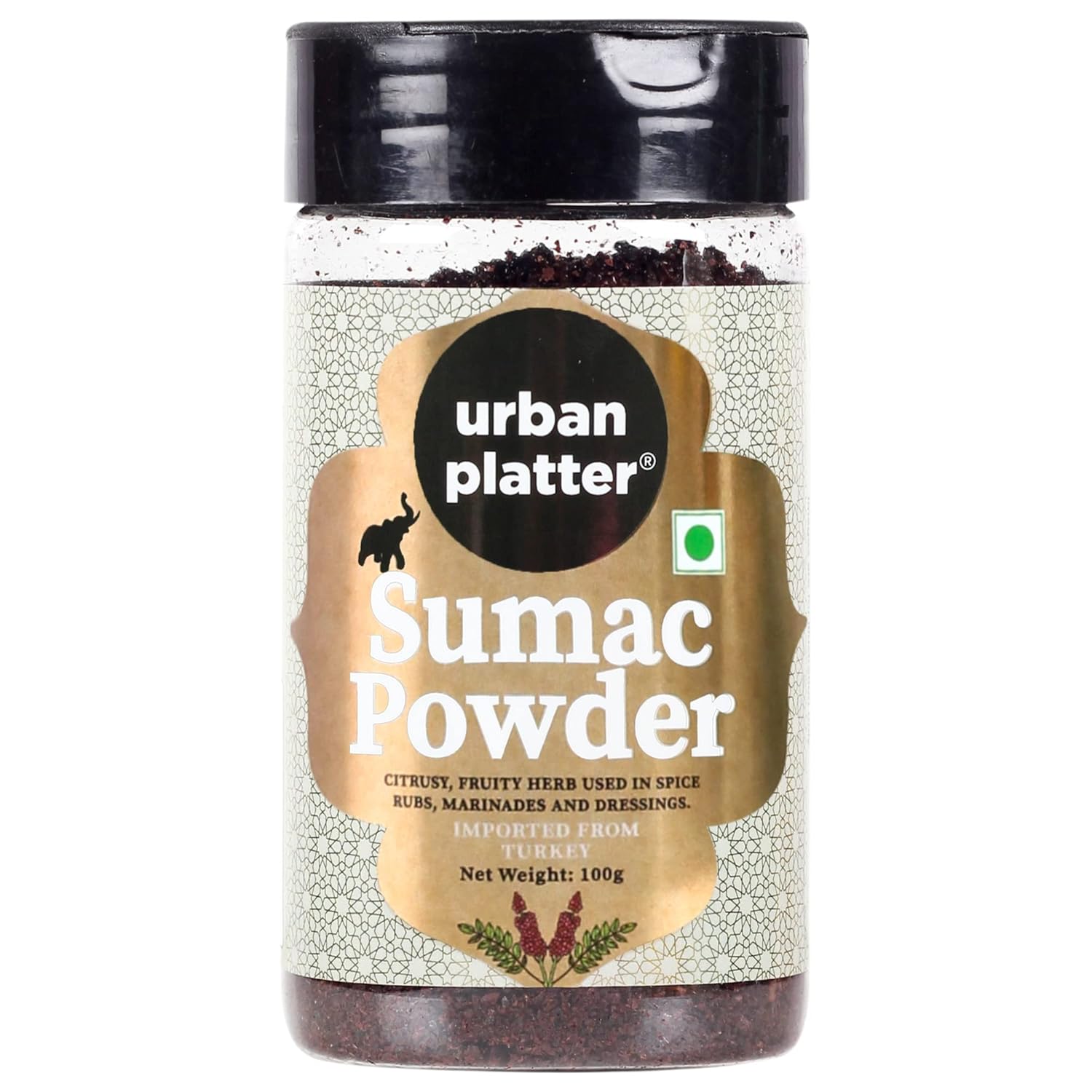 Urban Platter Sumac Powder, 100g Versatile Spice Citrusy and Fruity