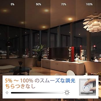 Amazon | SenMeiGuang LED電球 50W形相当 電球色 全光束500lm