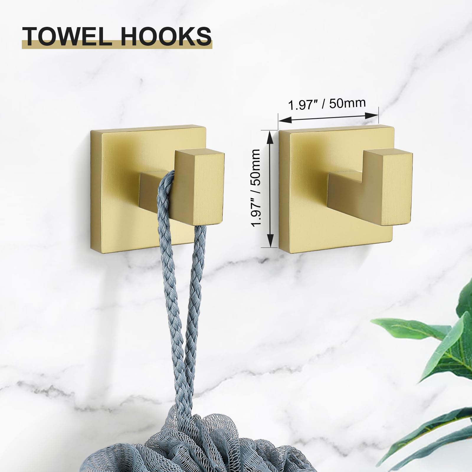 KLJKPA - Juego De Accesorios De Baño, Juego De 4 Piezas De Accesorios De Baño